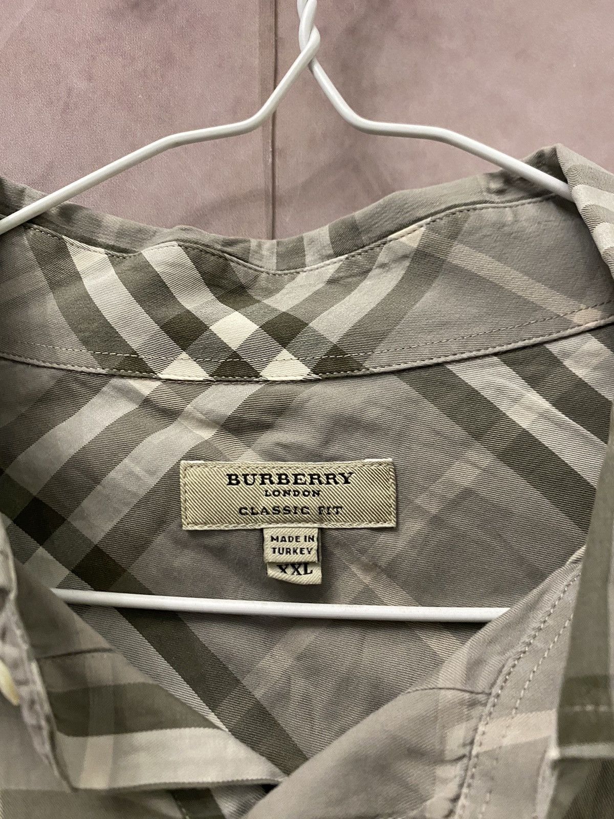 Burberry Burberry Shirt Luxury Size US XXL / EU 58 / 5 - 2 Thumbnail