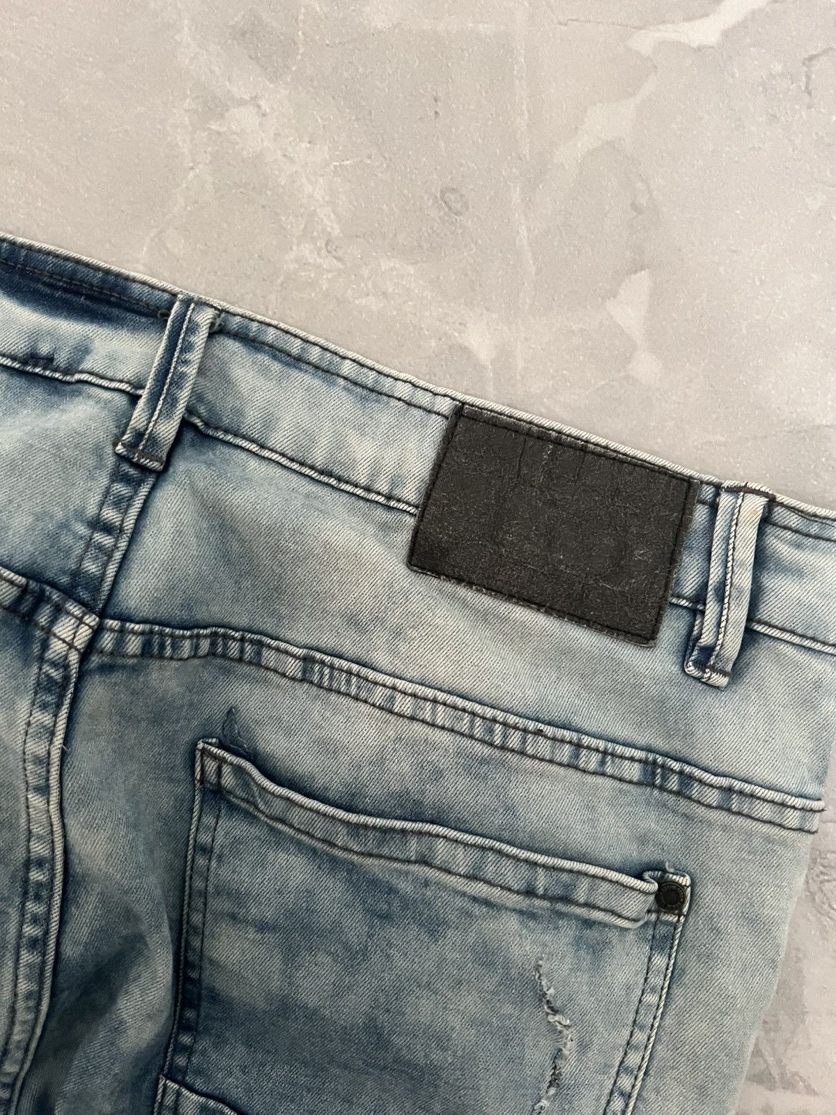 Japanese Brand Japanese Destroyed Slim Blue / If Six Was Nine Style Swag Size US 33 - 6 Thumbnail