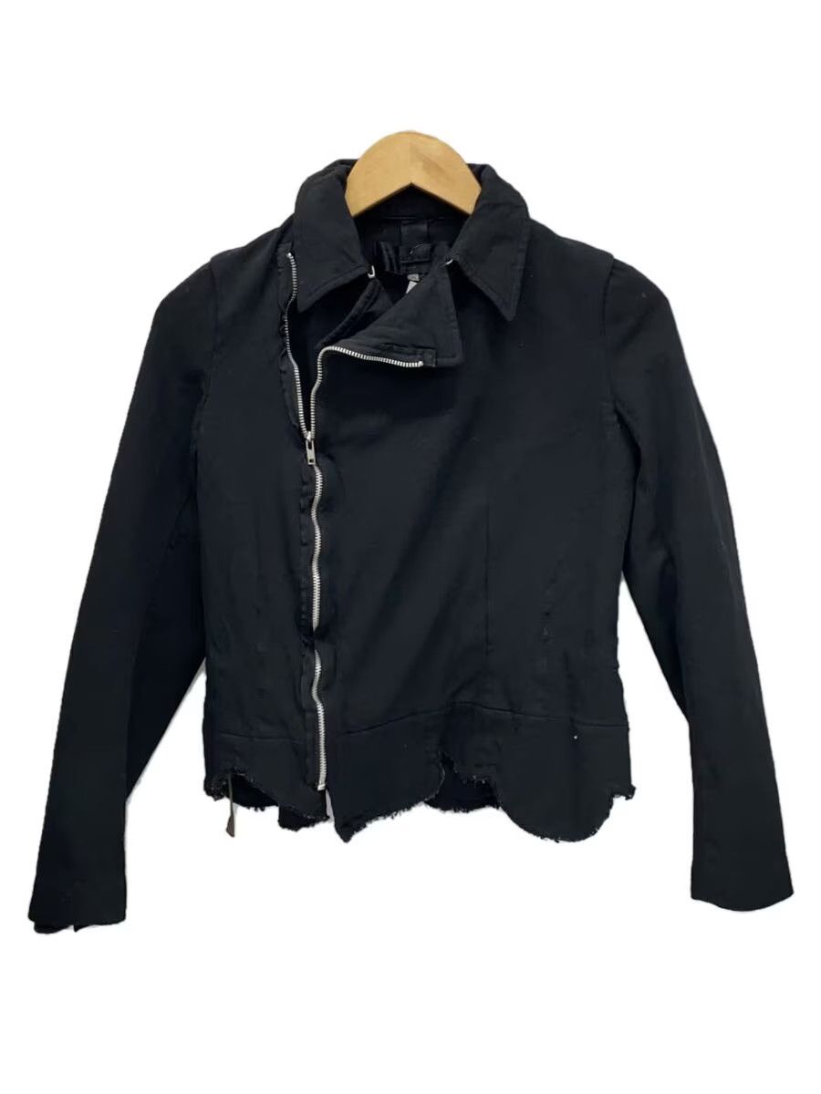 Comme des Garcons Frayed Round Hem Biker Jacket Size M / US 6-8 / IT 42-44 - 1 Thumbnail