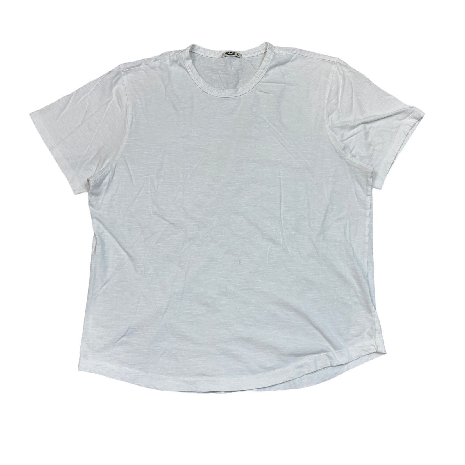 Buck Mason Buck Mason Curved Hem Cotton Slub Short Sleeve Shirt Mens XL Size US XL / EU 56 / 4 - 1 Thumbnail