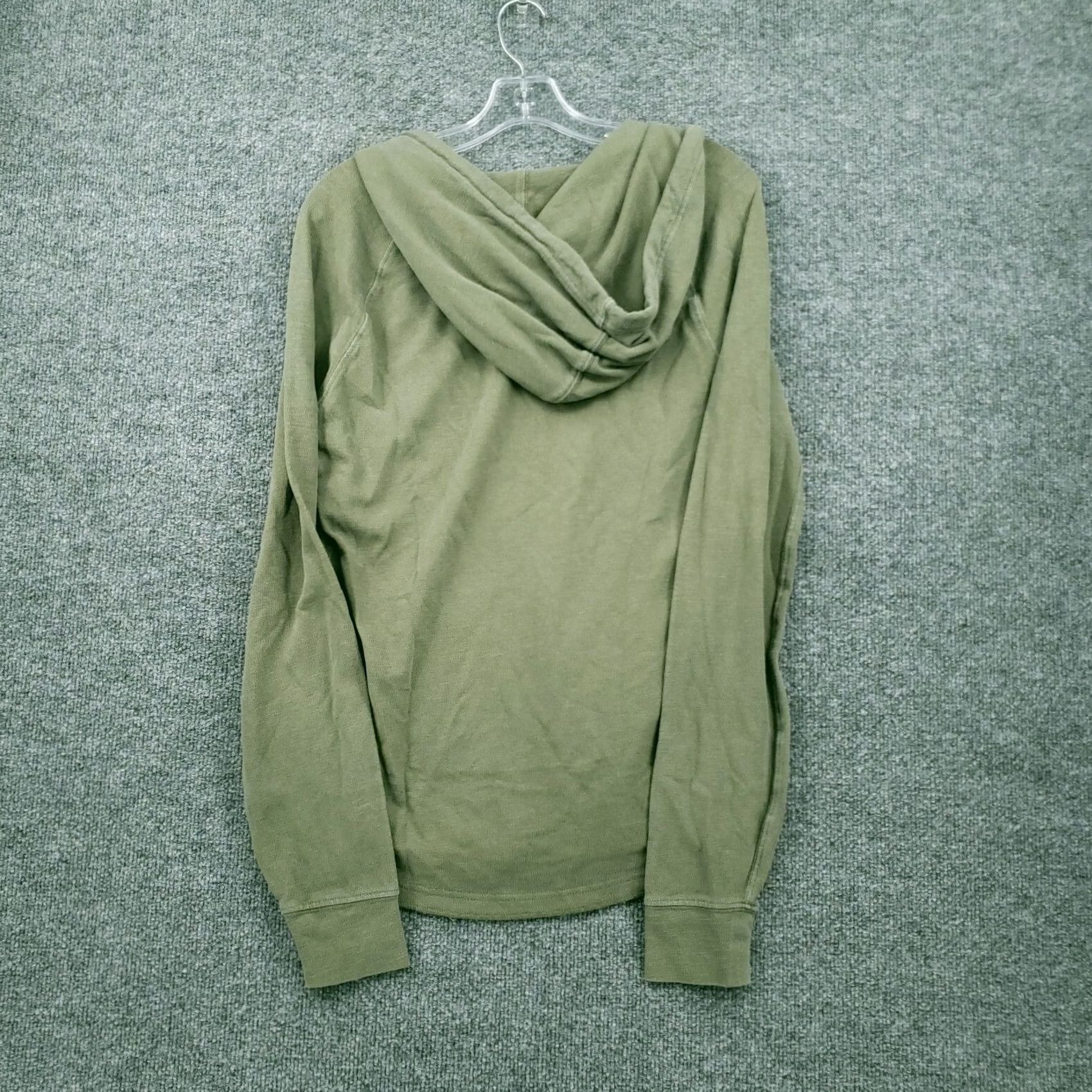 American Eagle Outfitters American Eagle Hoodie Mens XS Green Pullover Hooded Pocket Long Sleeves Standard Fit Size US XS / EU 42 / 0 - 2 Thumbnail