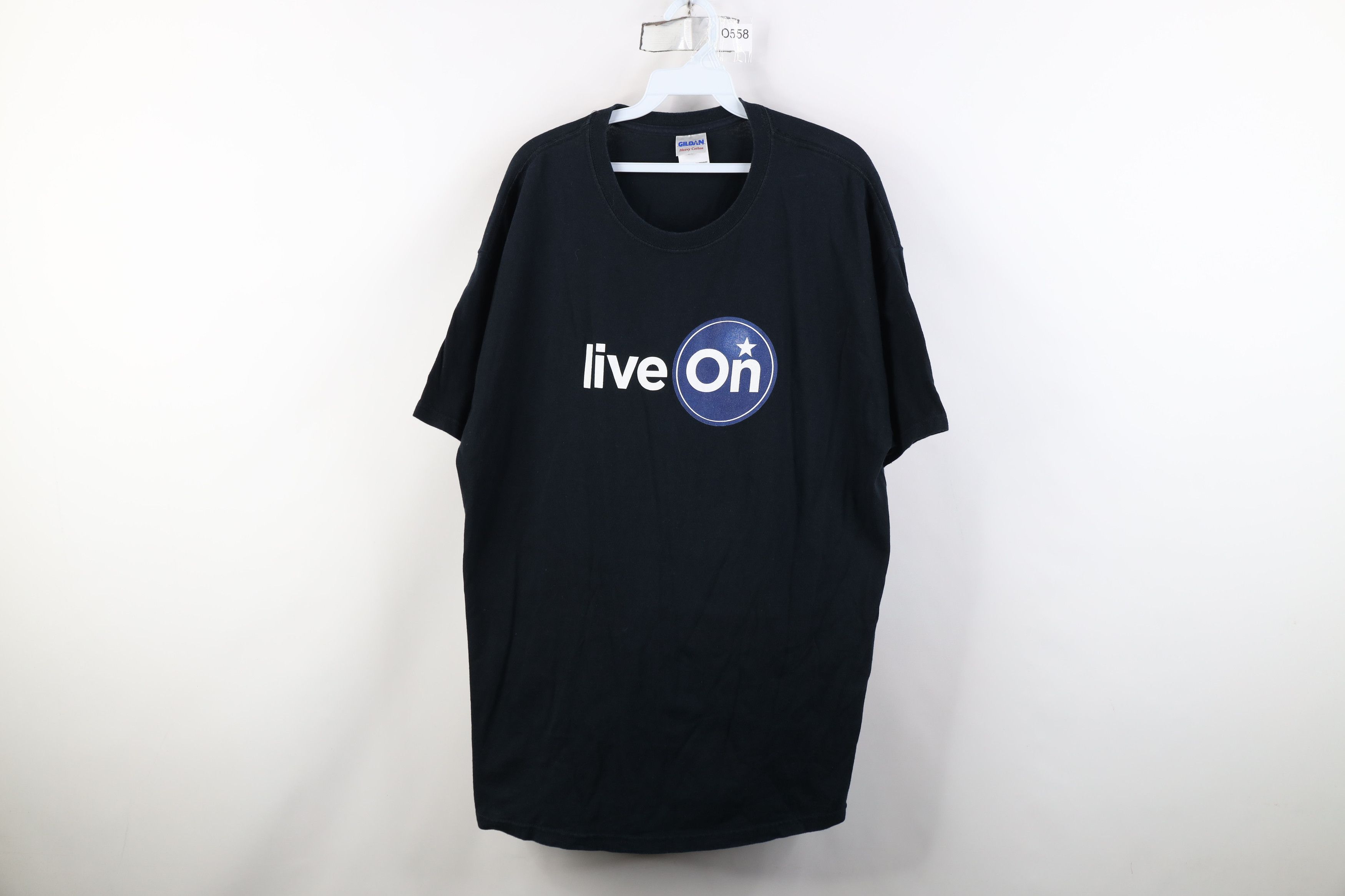 Vintage Vintage Y2K Live On On Star Navigation Car Sleeve T-Shirt Size US XL / EU 56 / 4 - 1 Thumbnail