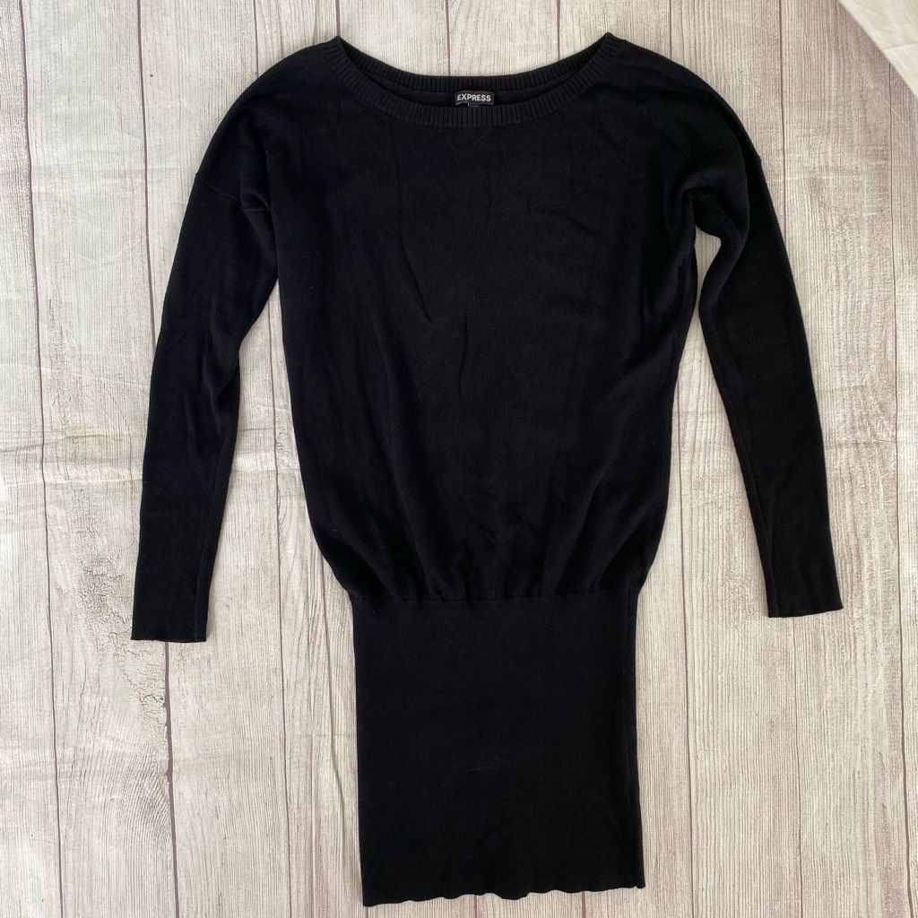 Express Express women S batwing scoopneck longsleeve sweater dress b Size S / US 4 / IT 40 - 7 Thumbnail