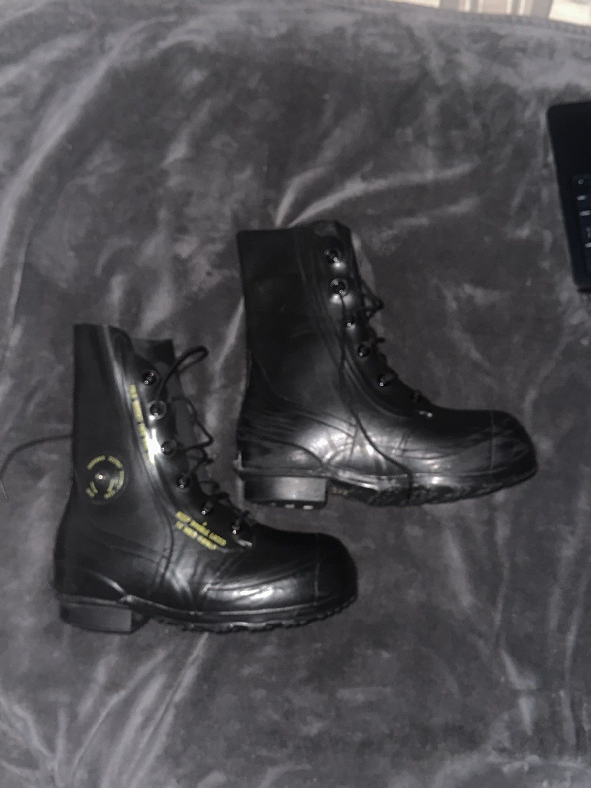 Vintage Raf Simon Military Bata Bunny Boots Size US 7 / EU 40 - 4 Thumbnail