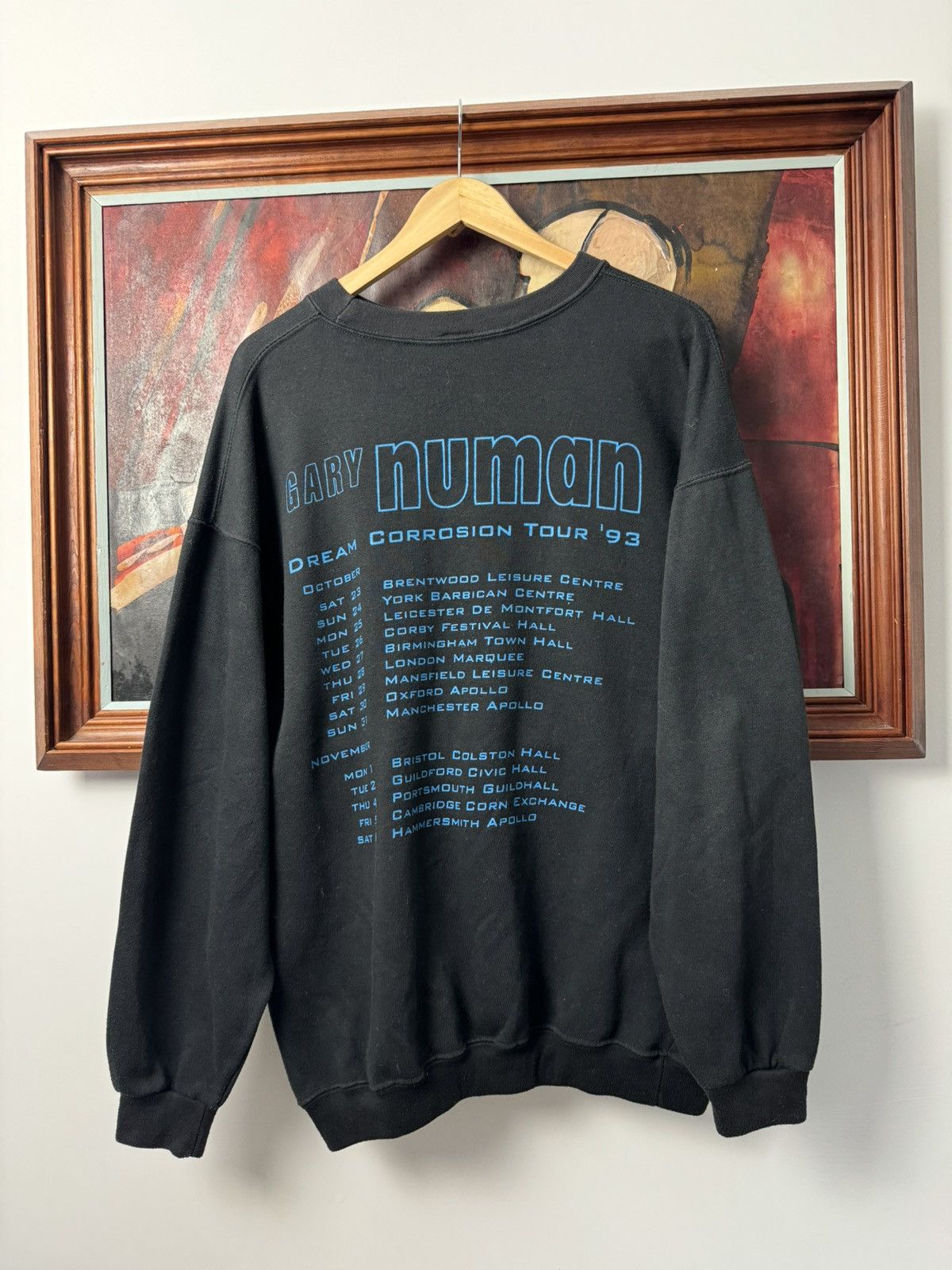Band Tees Vintage 90s Gary Numan Dream Corrosion Tour Legendary Band Size US L / EU 52-54 / 3 - 2 Thumbnail