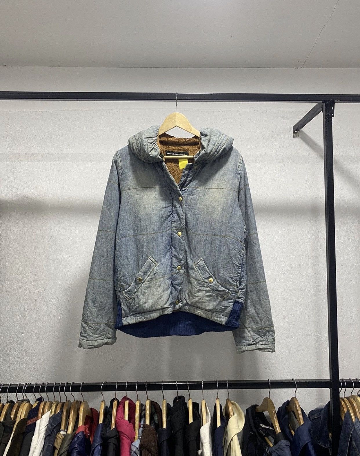 Issey Miyake × Ne-Net × mercibeaucoup Issey Miyake Hooded Jacket Pillow Neck Size US M / EU 48-50 / 2 - 1 Thumbnail