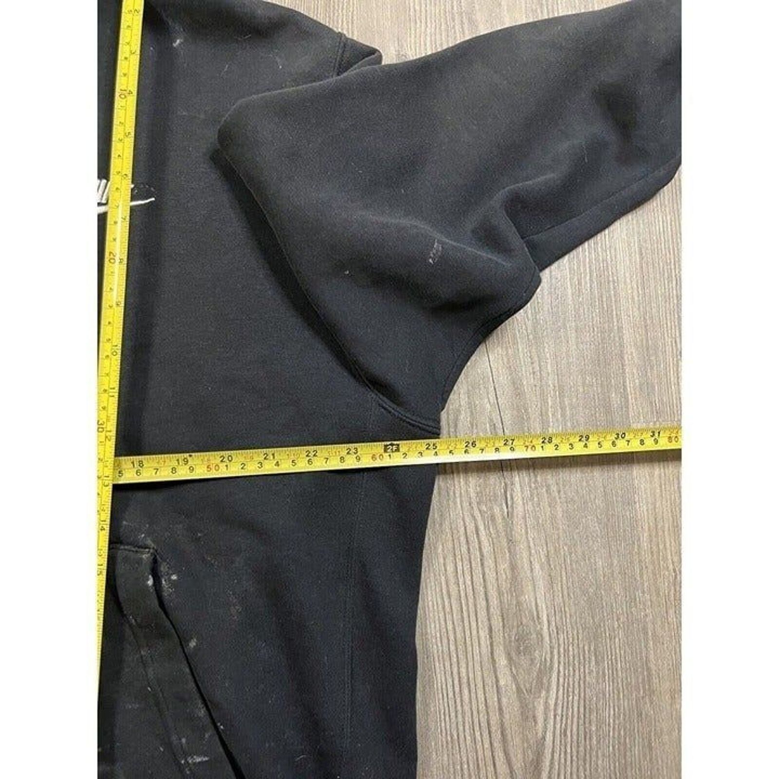 Nike Vintage Nike Full Zip Up Hoodie Sweatshirt Black Mens Size L Size US L / EU 52-54 / 3 - 6 Thumbnail