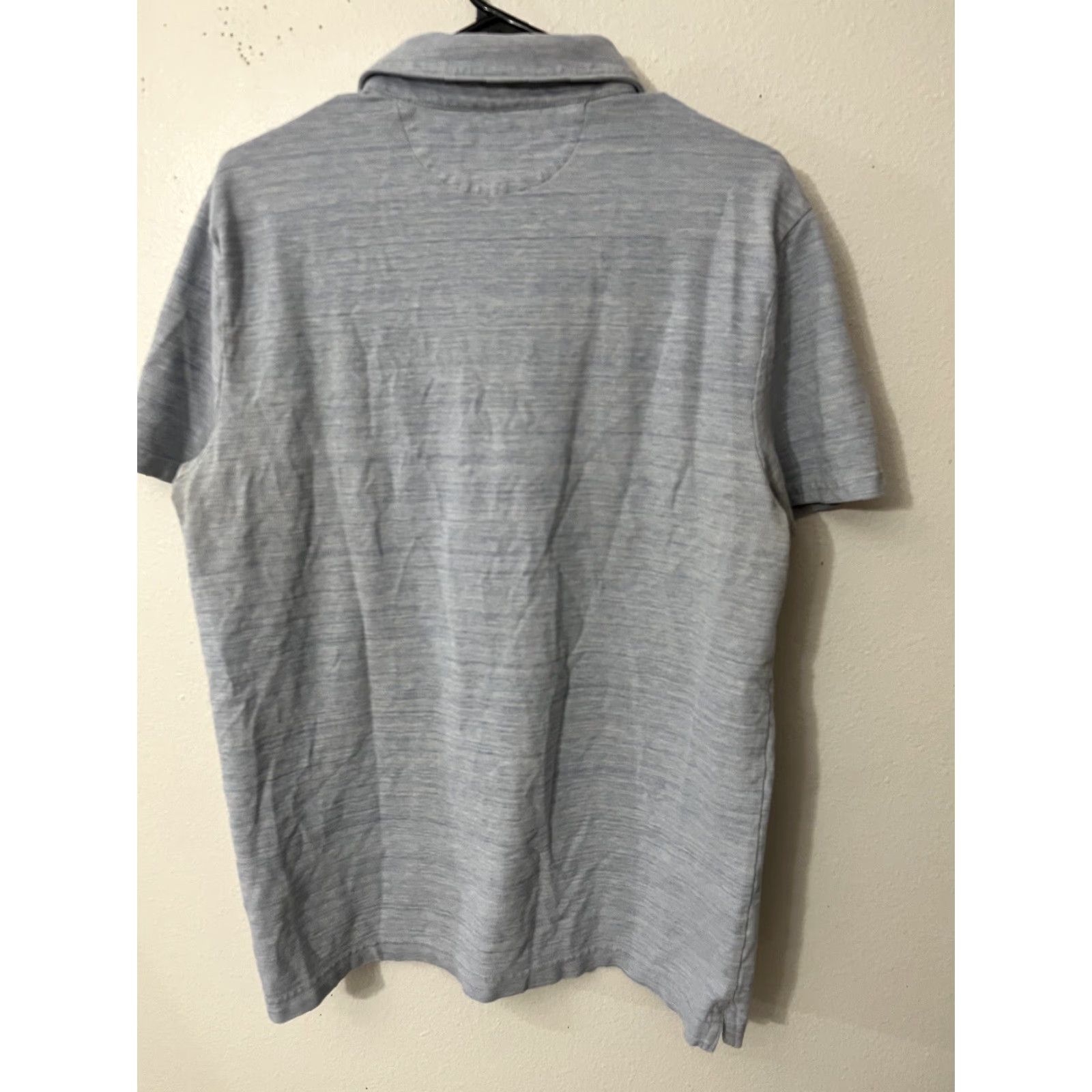Banana Republic Banana Republic Polo Shirt Mens Performance Pique Shirt Size Large Blue Adult Polo Shirt Regular Fit Blue Mens Size US L / EU 52-54 / 3 - 3 Thumbnail