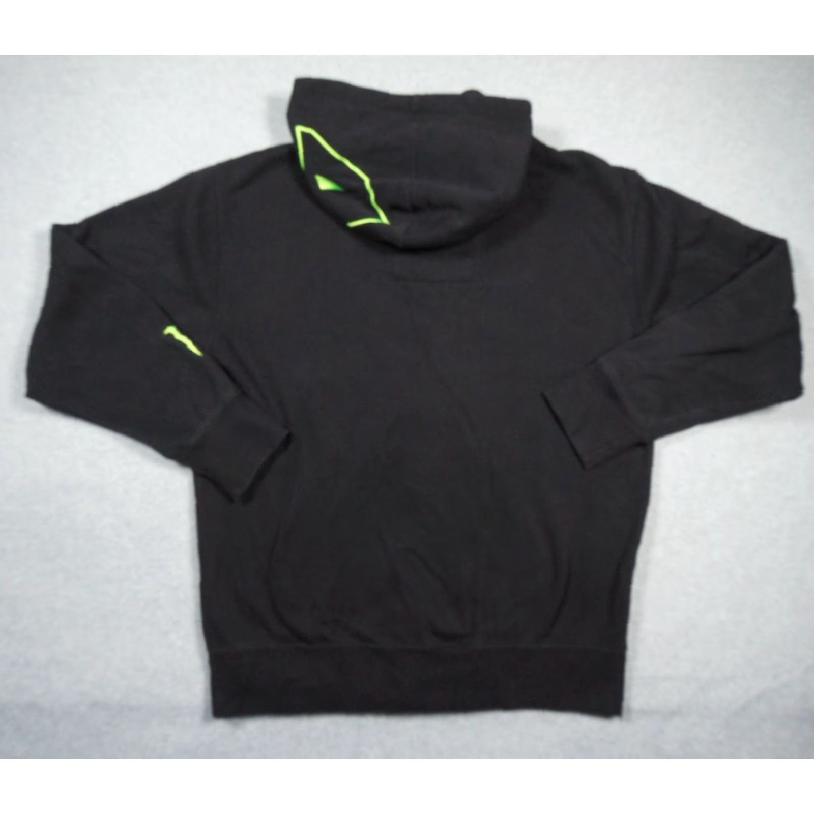 Vintage Fox Sweatshirt Mens Large Black Hoodie Zip Up Monster Motocross Ricky Carmichael Size US L / EU 52-54 / 3 - 7 Thumbnail