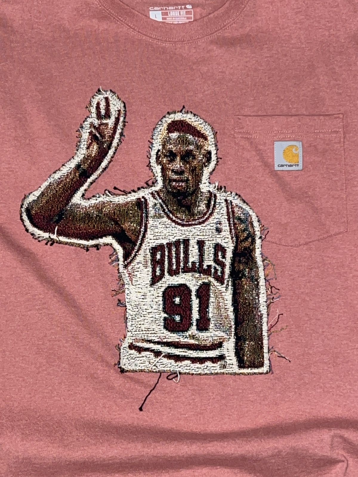 Carhartt Carhartt K87 Loose Fit SS Tee Rodman Size US L / EU 52-54 / 3 - 2 Thumbnail