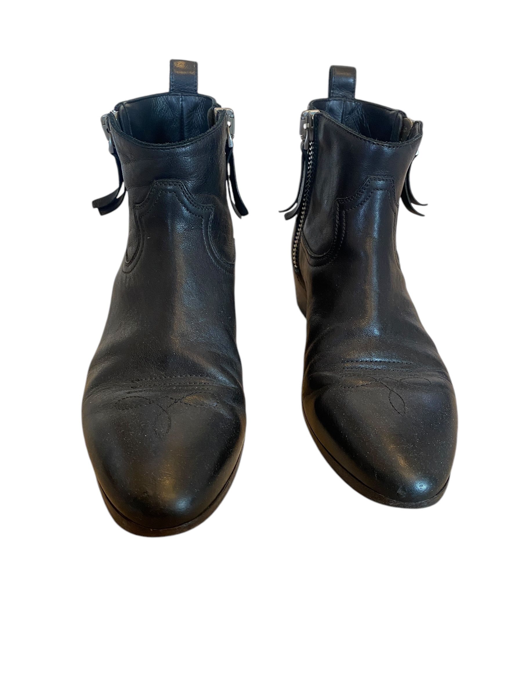 Golden Goose Golden Goose Black Ankle Boots Size US 8 / IT 38 - 1 Thumbnail