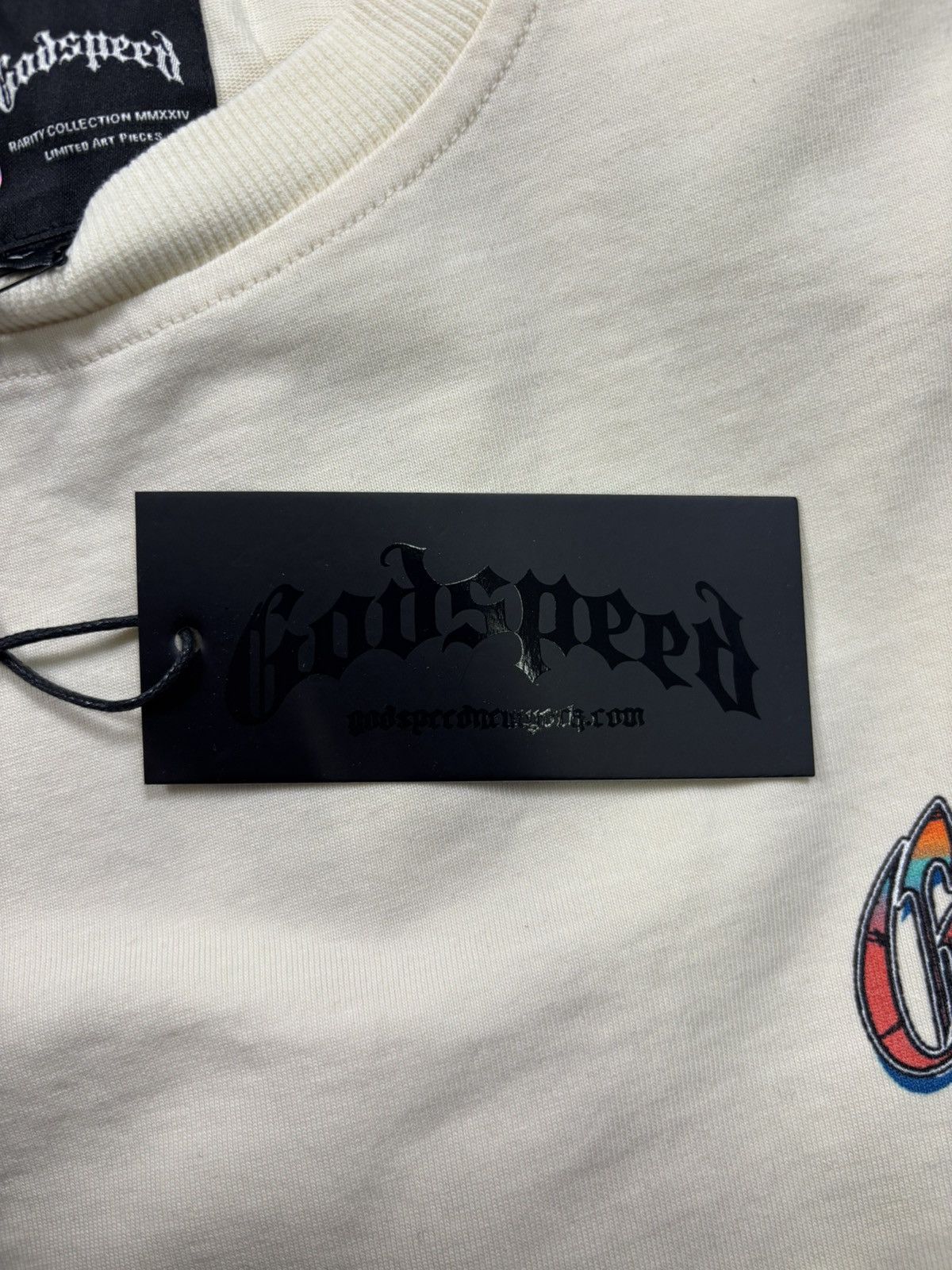 Godspeed Godspeed Natural Disaster Tee, Bone Size US S / EU 44-46 / 1 - 9 Thumbnail