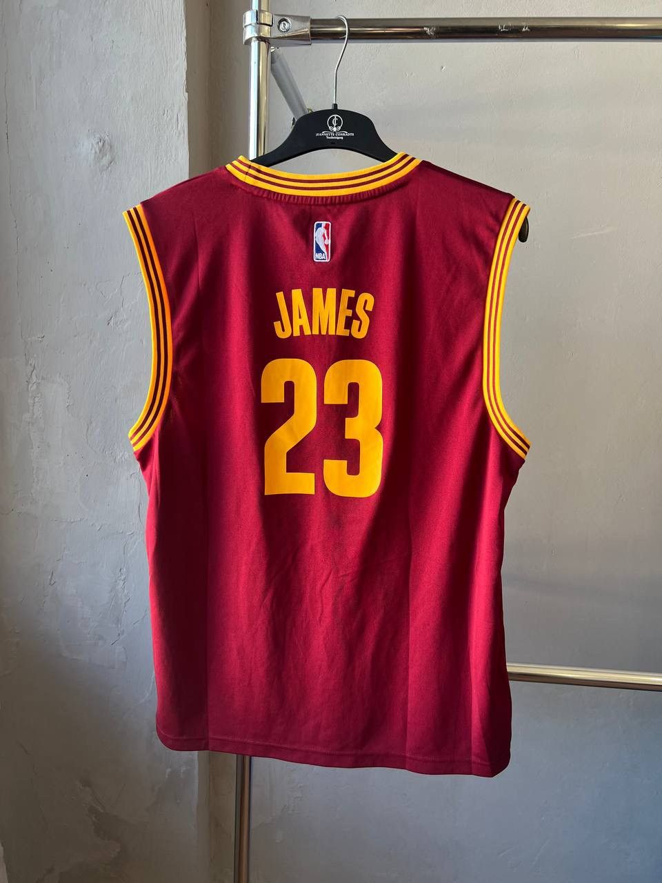 NBA 2015 CLEVELAND CAVALIERS #23 JAMES LEBRON BASKETBALL JERSEY Size US L / EU 52-54 / 3 - 3 Thumbnail
