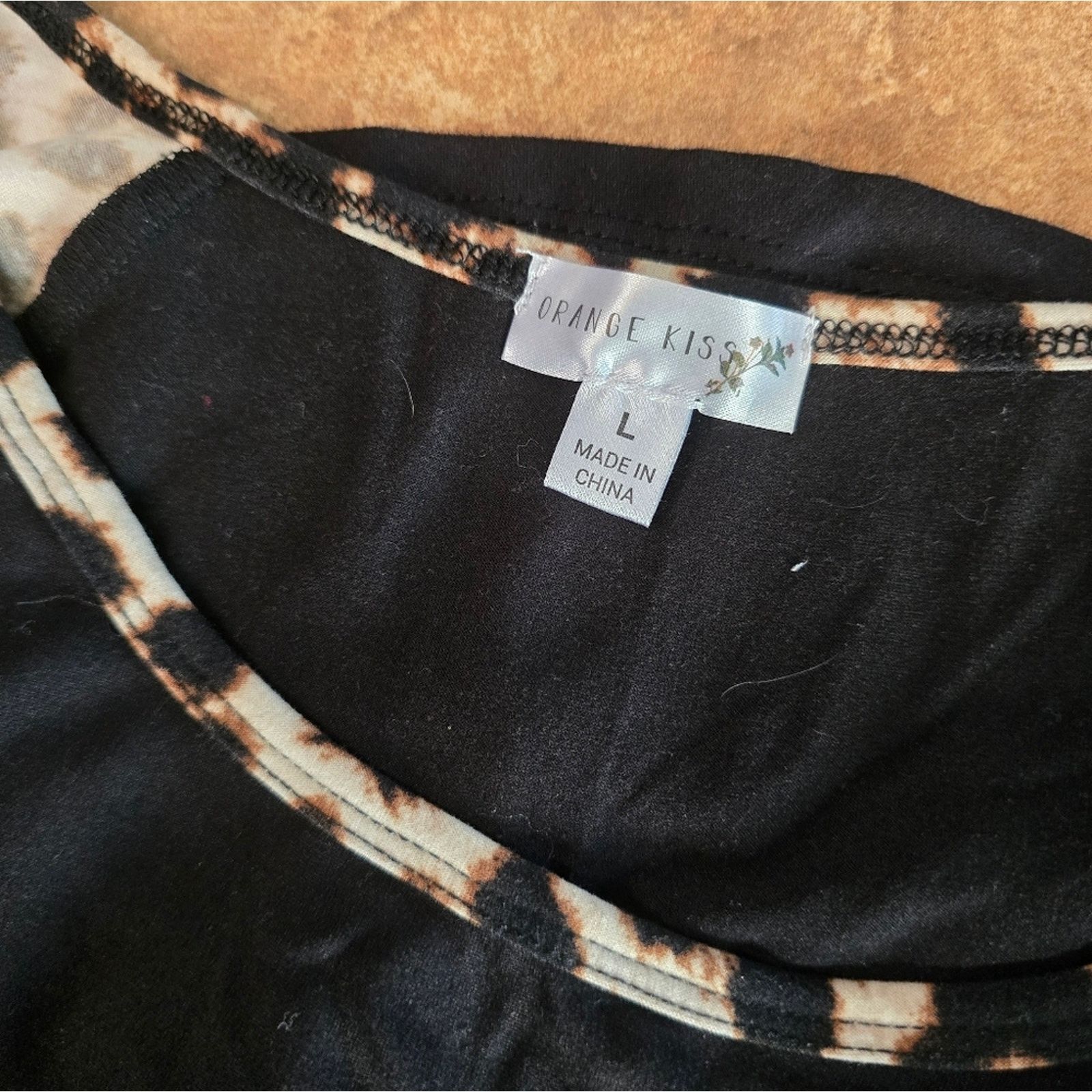 Other Black Cheetah | ORANGE KISS | 3/4 Sleeve Size L / US 10 / IT 46 - 3 Thumbnail
