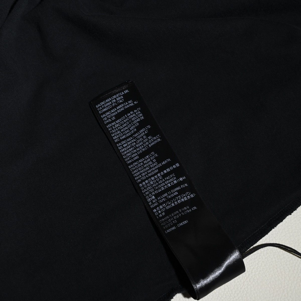 Balenciaga BALENCIAGA 90% BALENCIAGA 10% MYSELF BLACK Size XXS / US 00 / IT 34 - 18 Thumbnail