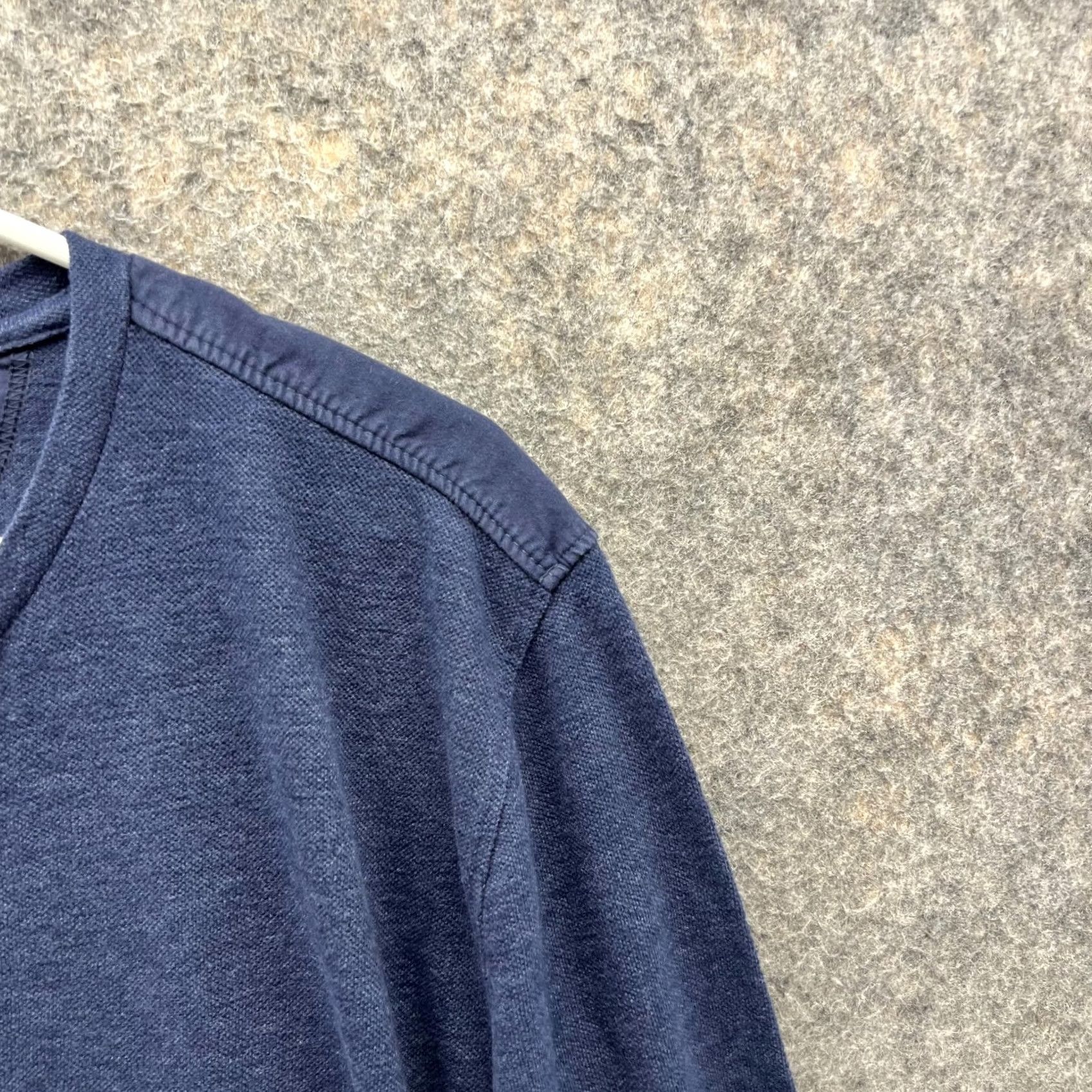 Lucky Brand Lucky Brand Shirt Men XL Henley Blue Navy Casual Pullover Regular All Seasons Vintage? Size US XL / EU 56 / 4 - 5 Thumbnail
