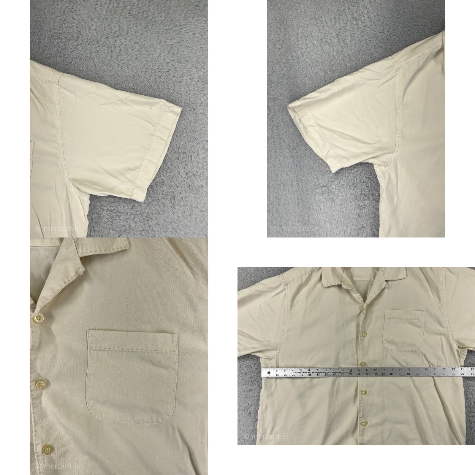 Tommy Bahama VINTAGE Tommy Bahama Shirt Mens XL Yellow Solid Button-Up 100% Silk Aloha Beach Vacation Resort Mens XL Yellow Silk Shirt Size US XL / EU 56 / 4 - 8 Thumbnail
