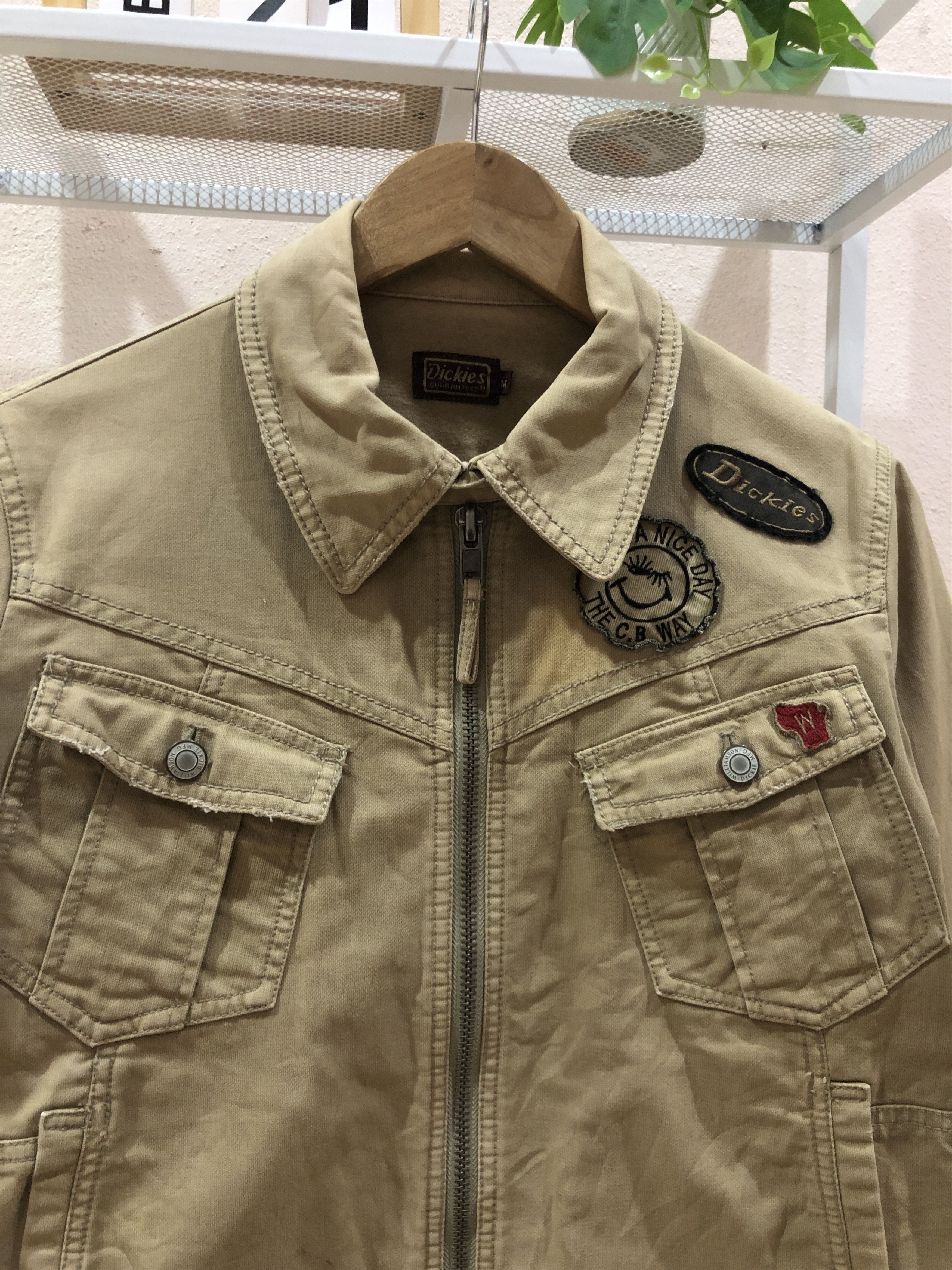 Dickies Vintage Dickies Biker jacket Size US M / EU 48-50 / 2 - 2 Thumbnail