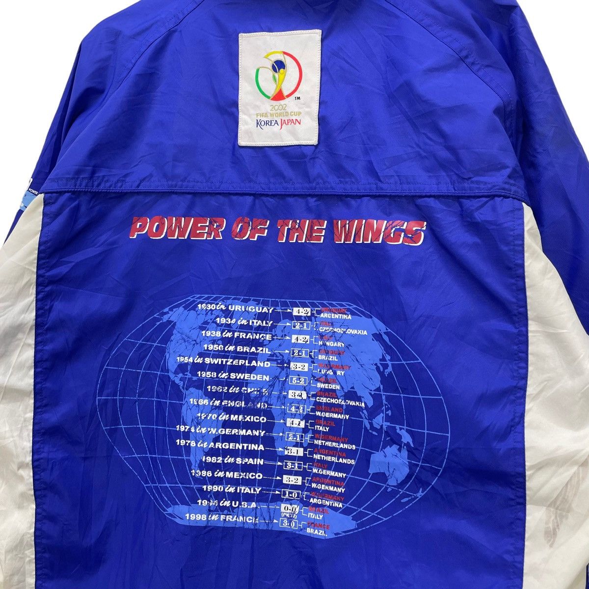 Japanese Brand Vintage Fifa World 2002 Korea Japan Light Jacket Size US L / EU 52-54 / 3 - 7 Thumbnail