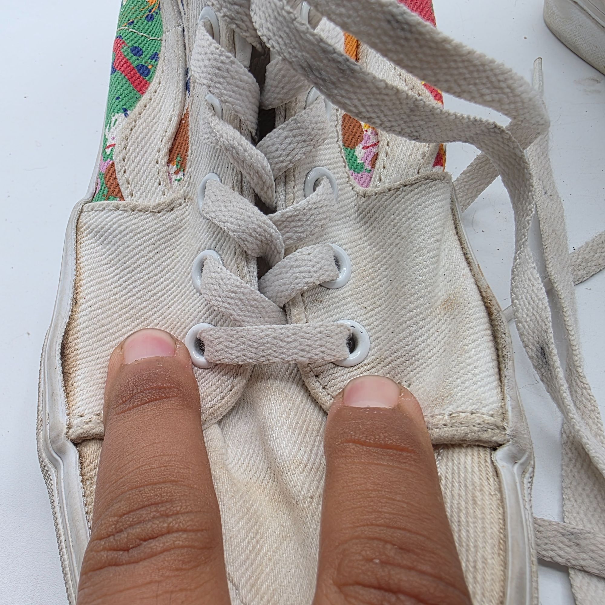 Vans Vans Sk8-Hi Together As Ourselves Womens Size 8.5 White Snea Size US 8.5 / IT 38.5 - 8 Thumbnail