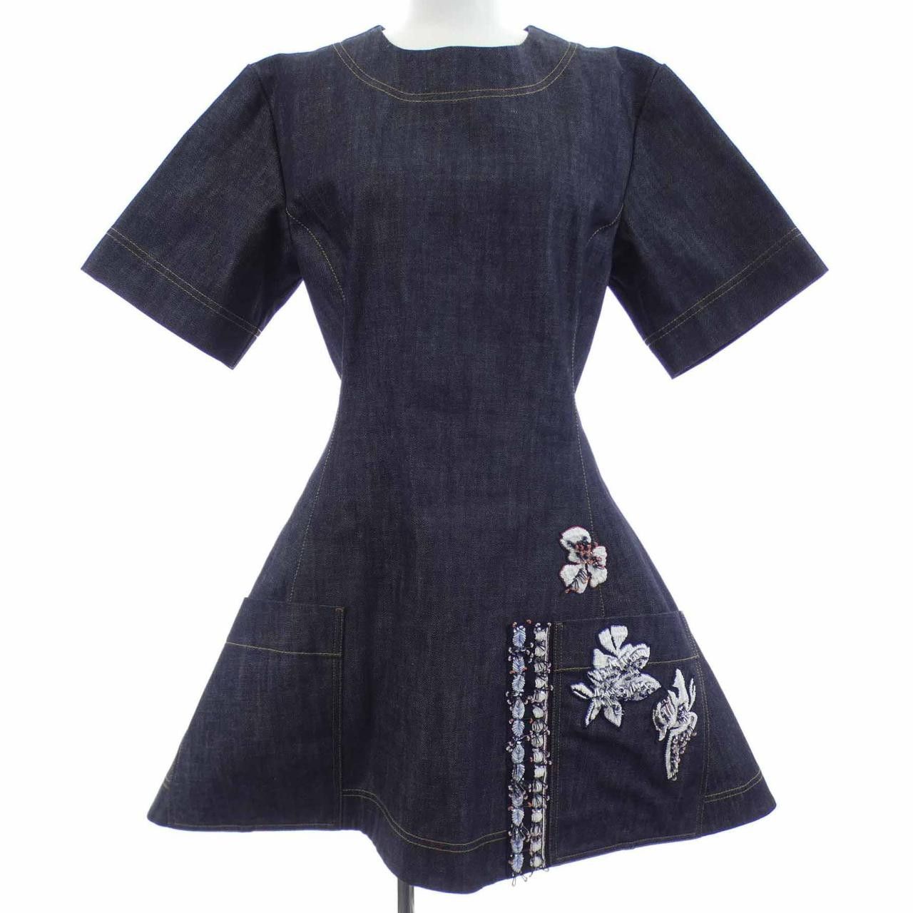 Dior Dior Christian Dior Asymmetrical Wool Dress Leather Dresses DUTY FREE  for USA | Grailed