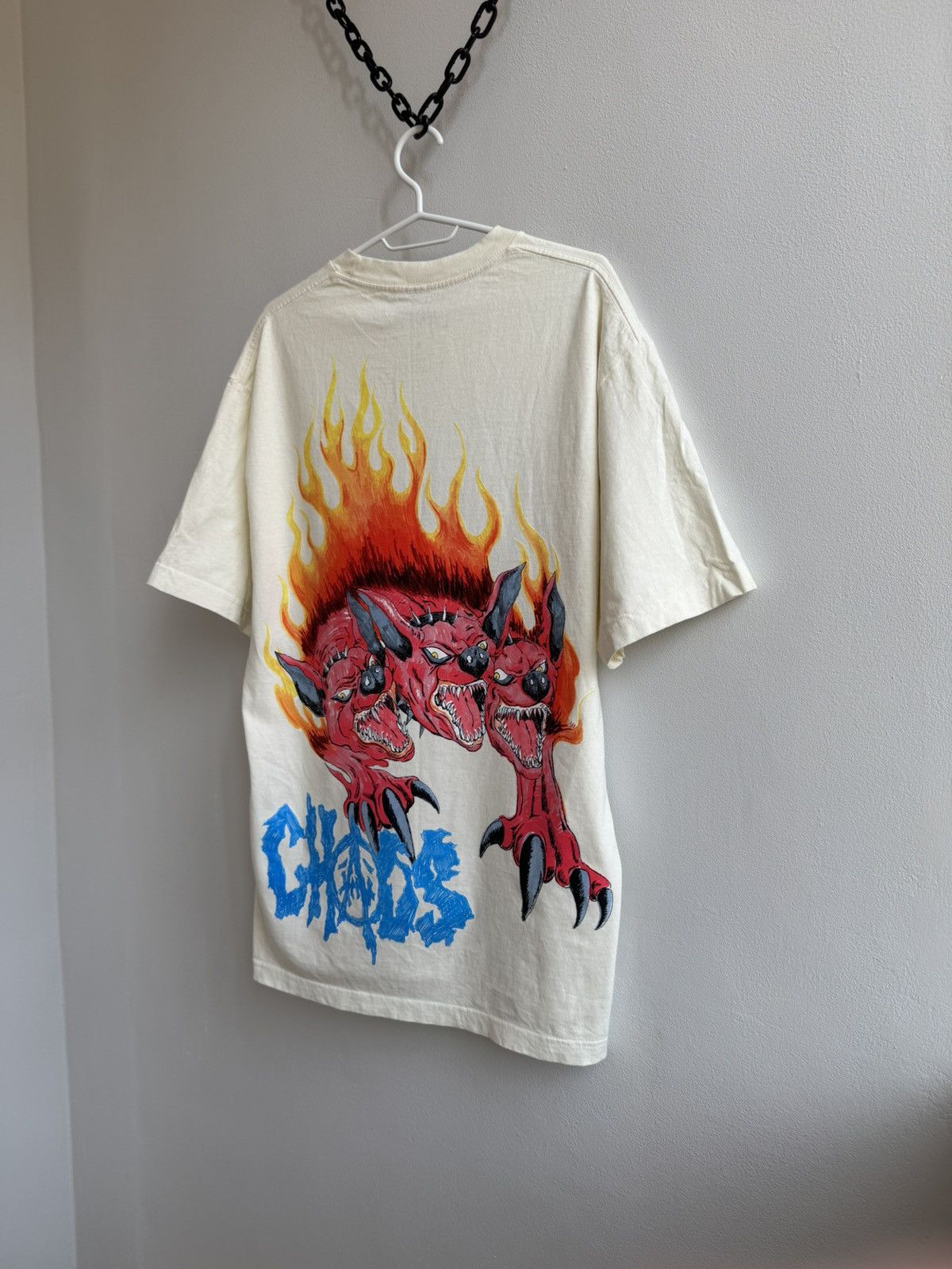 Travis Scott RARE Travis Scott Utopia St Michael Tee 1A White Cactus Jack Size US L / EU 52-54 / 3 - 12 Thumbnail