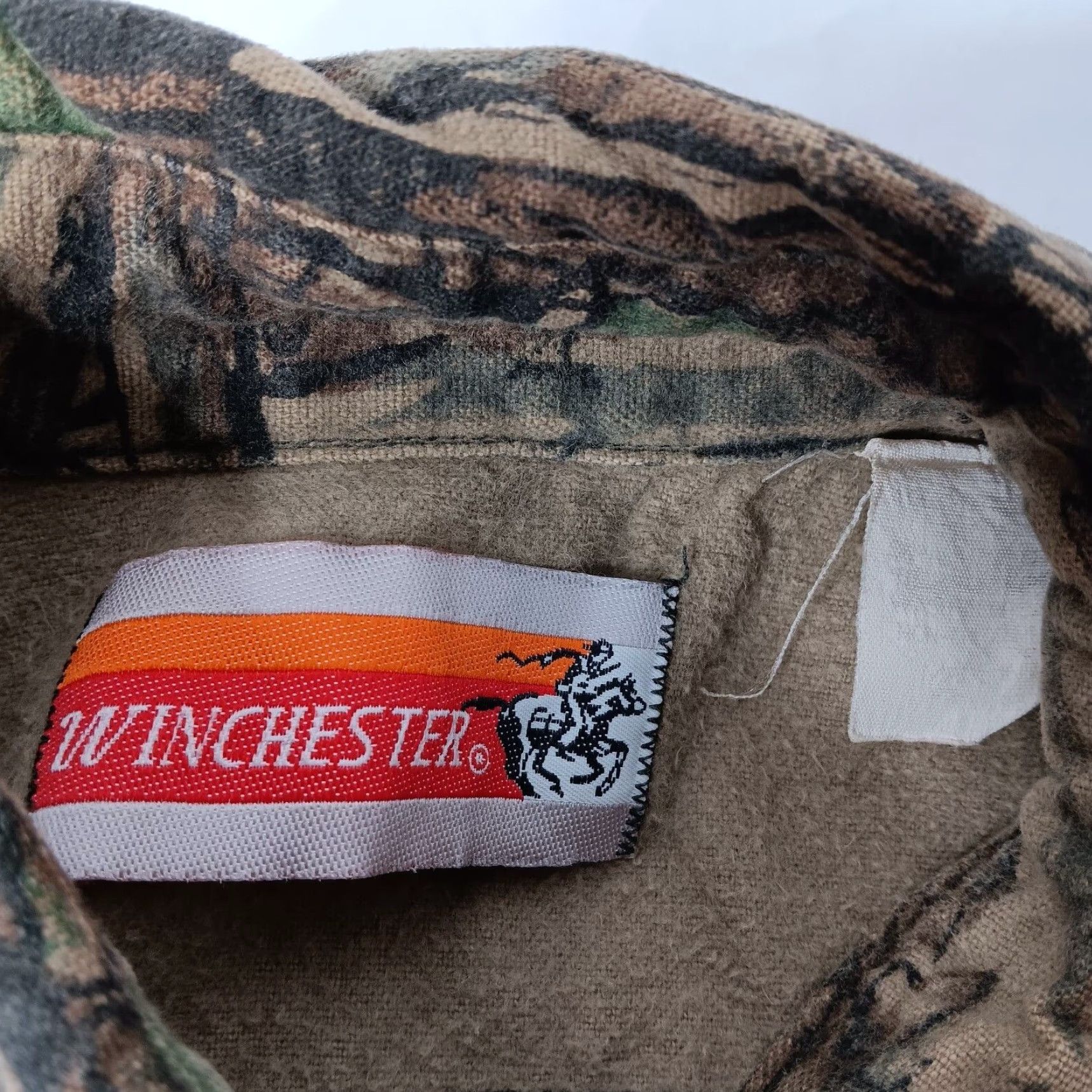 Vintage VINTAGE Winchester Hunting Shirt Men XL Long Sleeve Tree Camo Chamois Flannel Size US XL / EU 56 / 4 - 5 Thumbnail