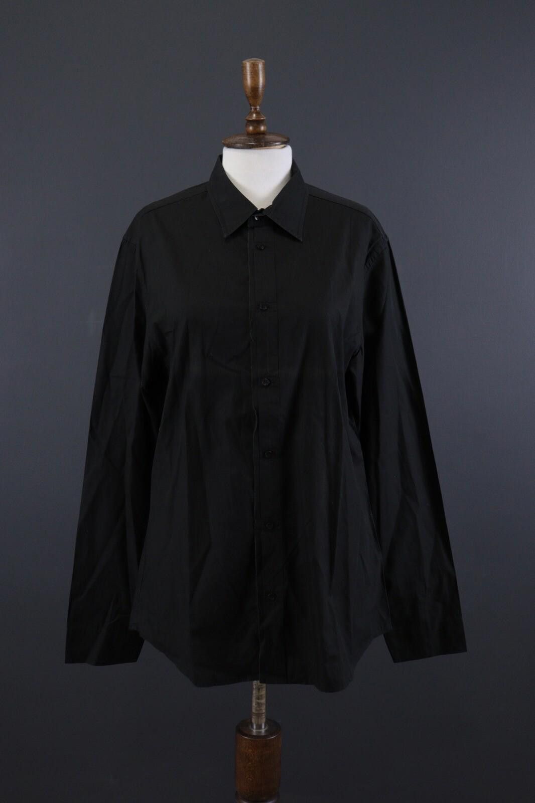 hannes roether Hannes Roether Black Loose Tunic Lagenlook Shirt Size L Size L / US 10 / IT 46 - 1 Thumbnail