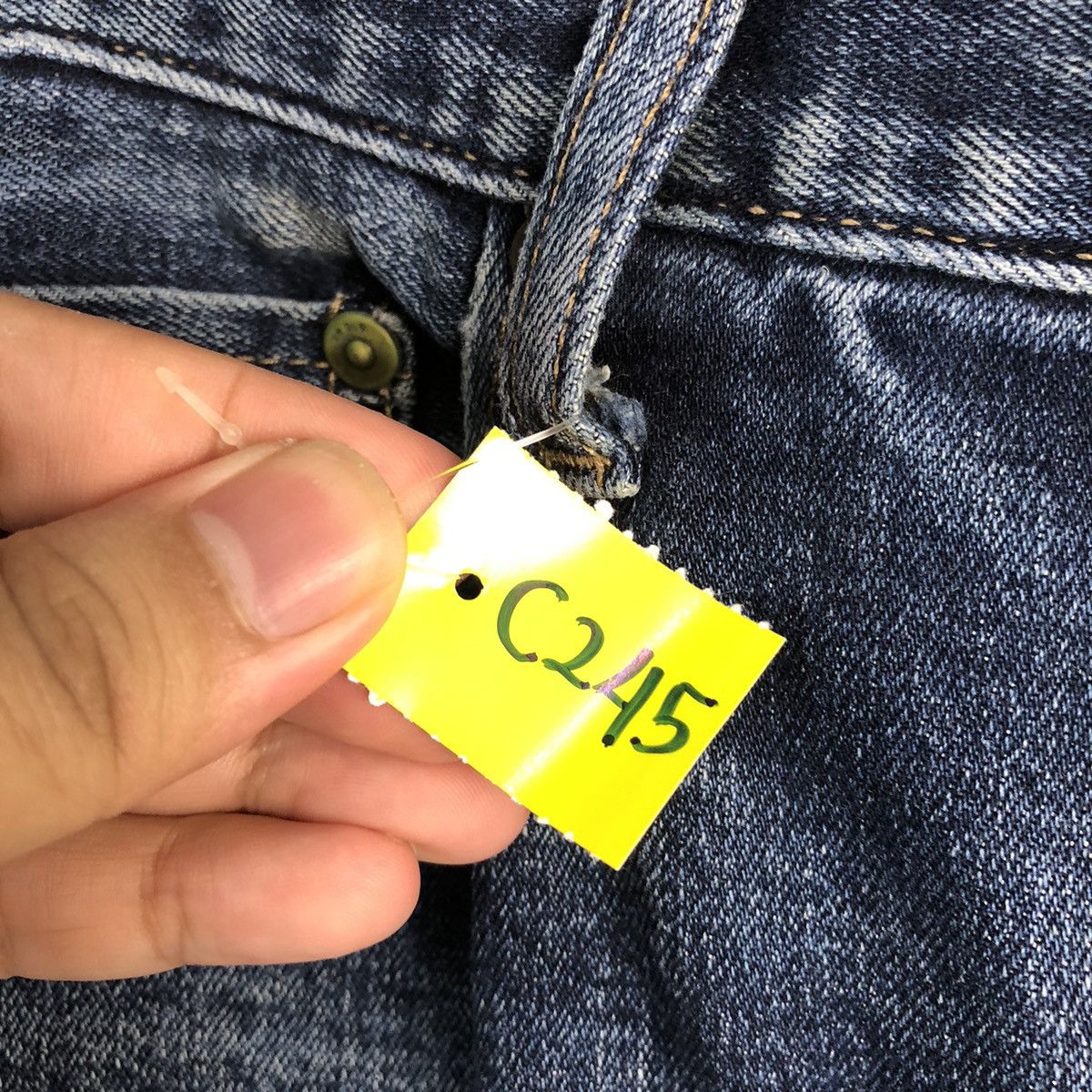 Uniqlo DLL Uniqlo Blue Distressed Denim Pants #C245 Size US 30 / EU 46 - 10 Thumbnail