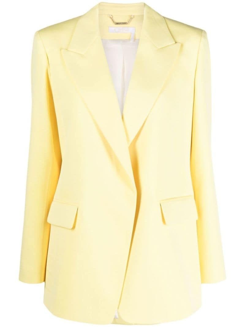 o1y0825 Blazer in Yellow