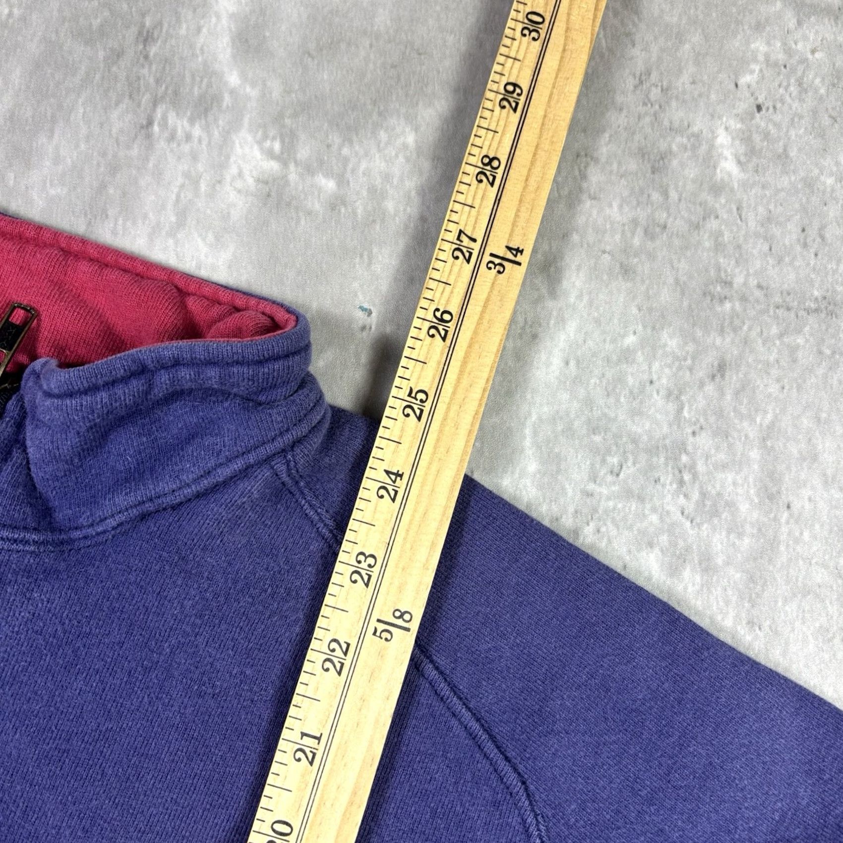 Champion VINTAGE Champion Sweatshirt Mens XL USA 80s Reverse Weave Q_Zip Logo Blue Size US XL / EU 56 / 4 - 7 Thumbnail