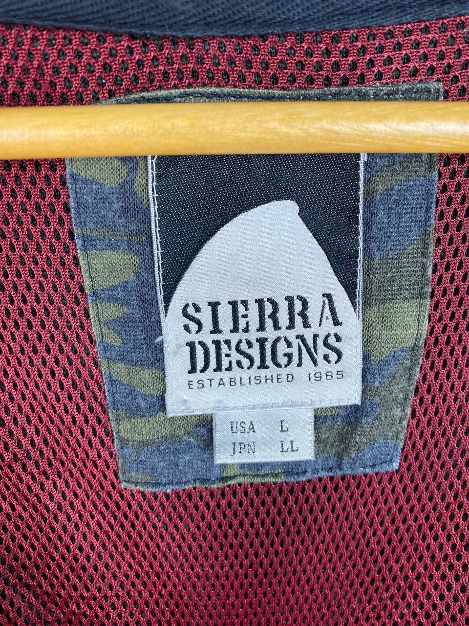 Sierra Designs sierra design fleece jacket camo finishing net lining Size US XL / EU 56 / 4 - 7 Thumbnail
