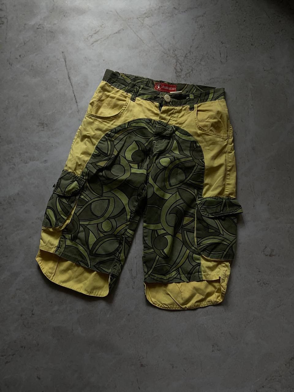 Dirk Bikkembergs × Vintage Vintage Dirk Bikkembergs Cargo Shorts Rare Size US 36 / EU 52 - 5 Thumbnail