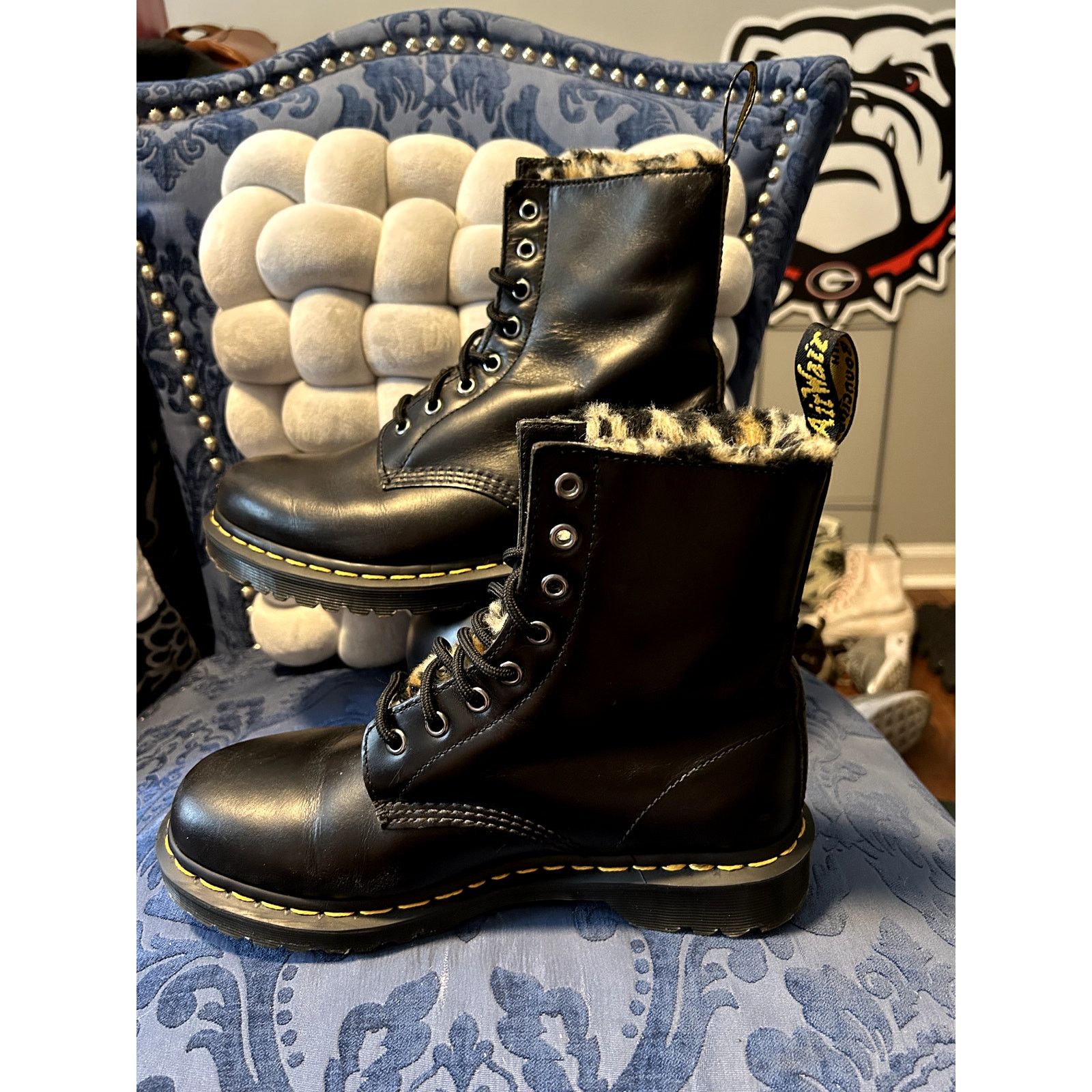 Dr. Martens Dr Martens Serena Leo "Fur" Lined size 9/EU 41 Size US 9 / IT 39 - 2 Thumbnail