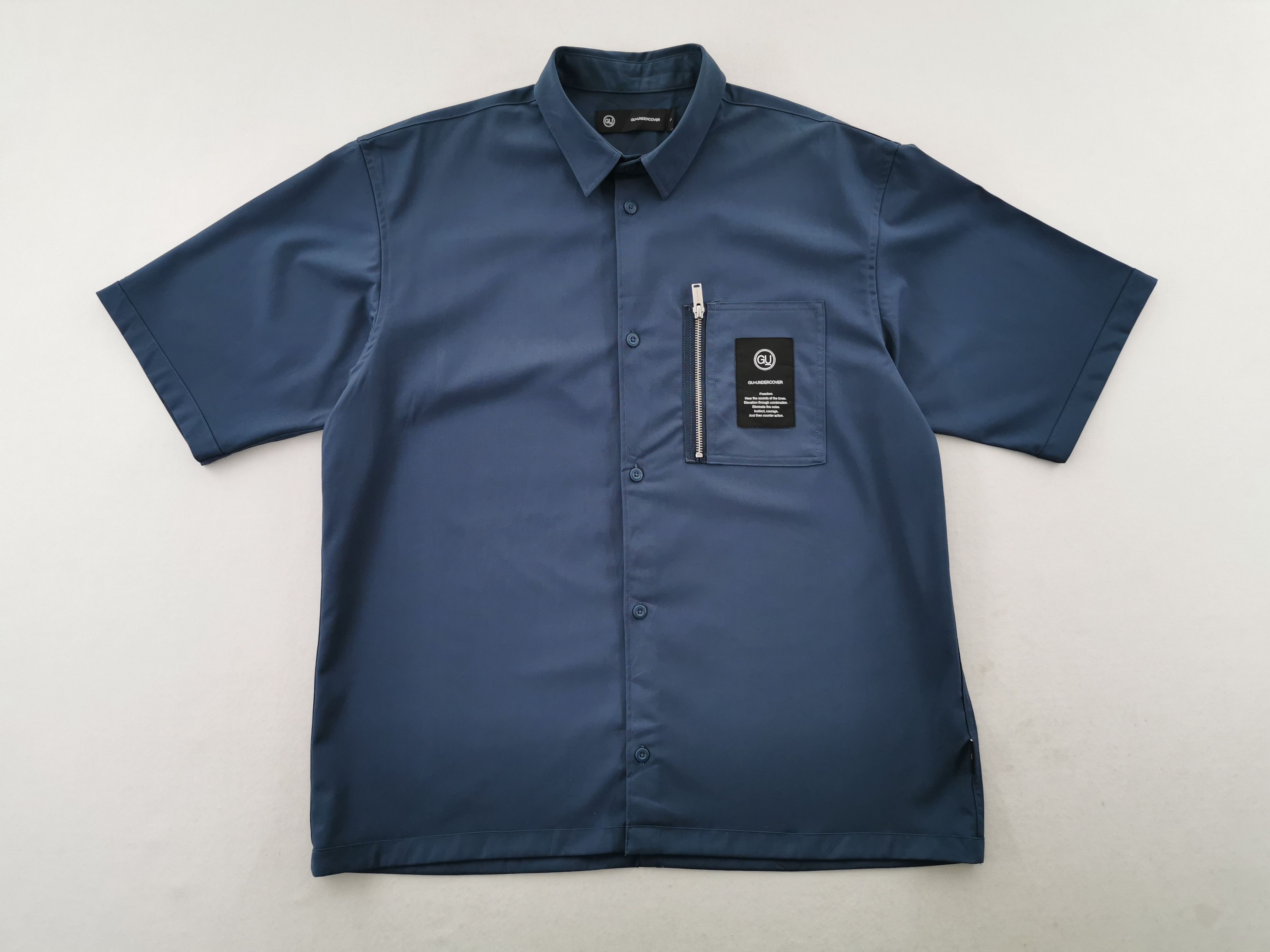 Undercover Undercover Zip Pocket Button Shirt Size L Size US L / EU 52-54 / 3 - 3 Thumbnail