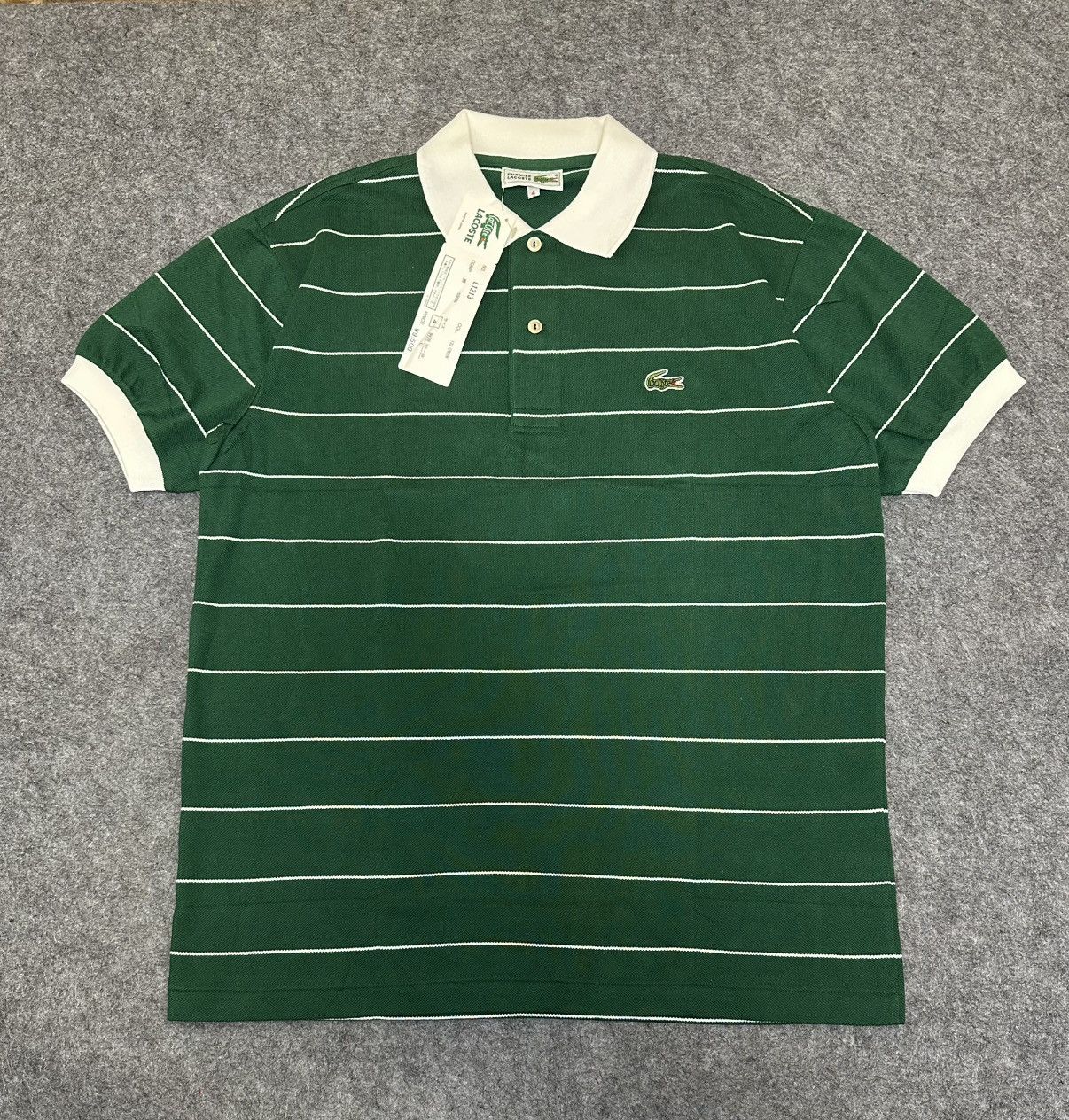Lacoste Lacoste striped Ultra Dry stretch polo shirt. Size US L / EU 52-54 / 3 - 1 Thumbnail
