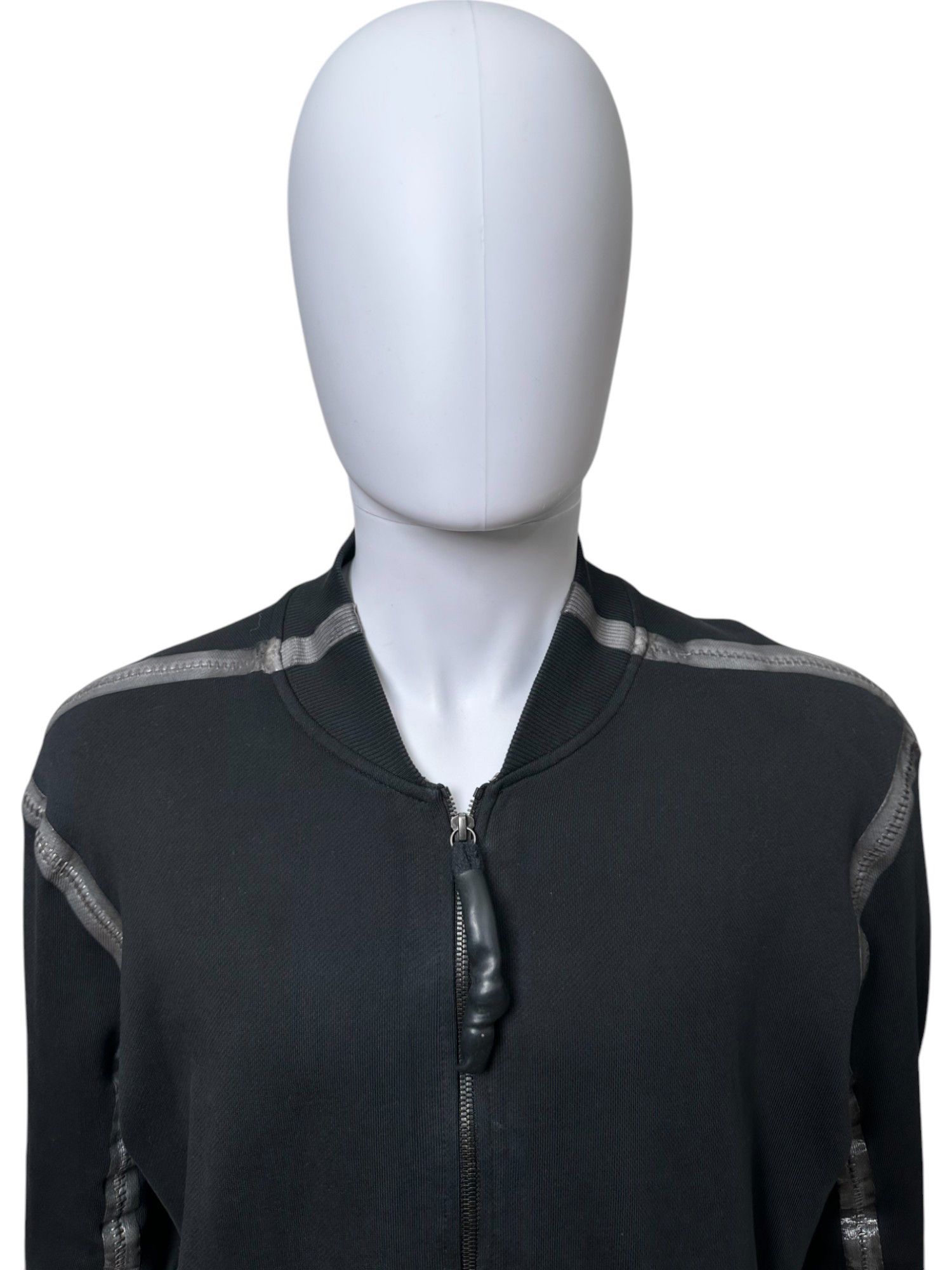 Isaac Sellam Experience Taped Seam Double Zip Sweater Size US XL / EU 56 / 4 - 10 Thumbnail