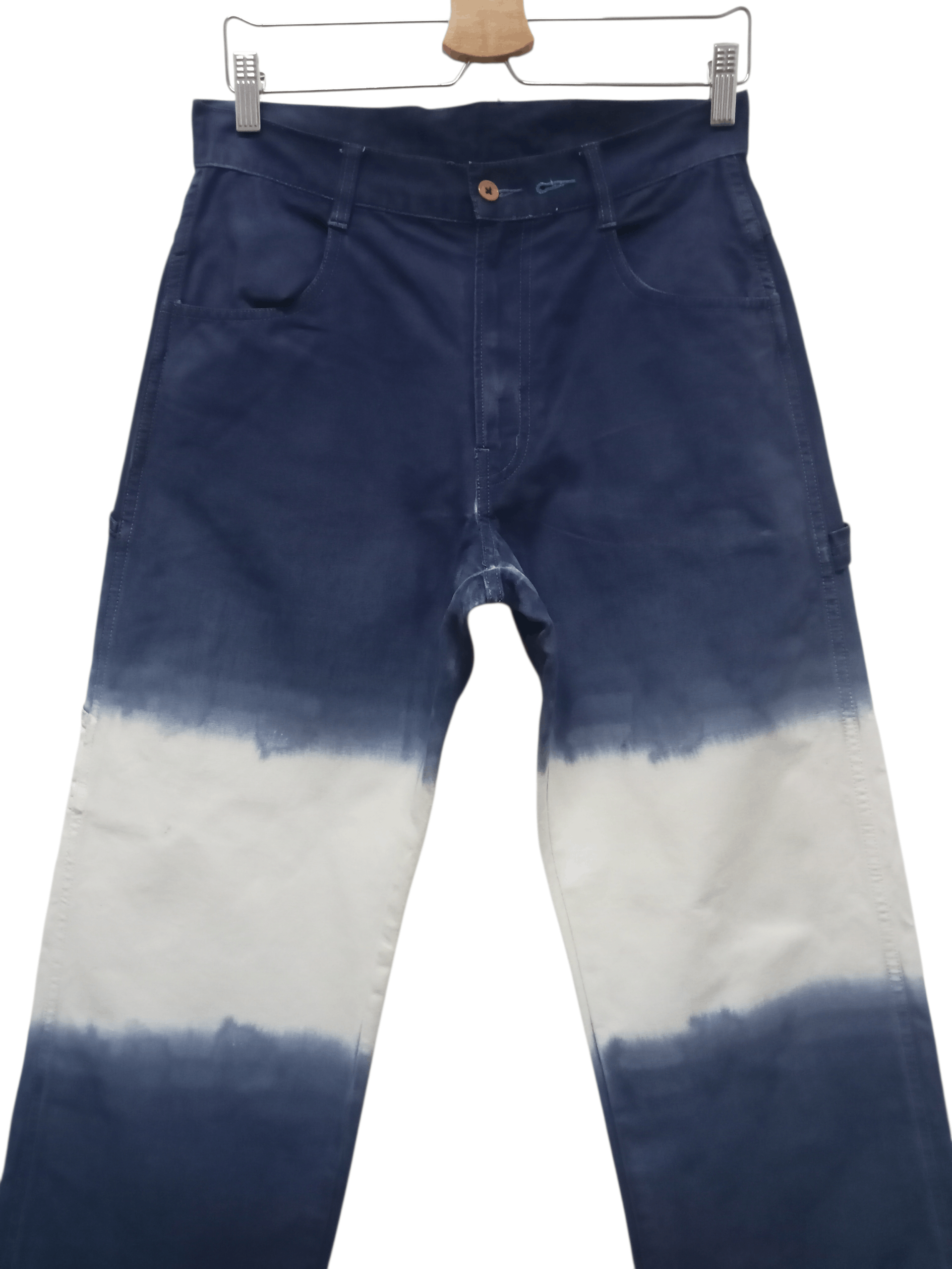 PPFM PPFM 2 Tone Dip-Dye Carpenter Workwear Pants Size US 31 - 2 Thumbnail