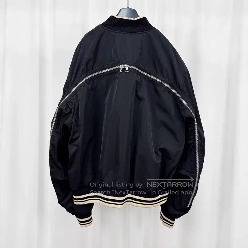 Dries Van Noten Dries Van Noten Back Zip Nylon Jacket Coat Size XL / US 12-14 / IT 48-50 - 2 Thumbnail