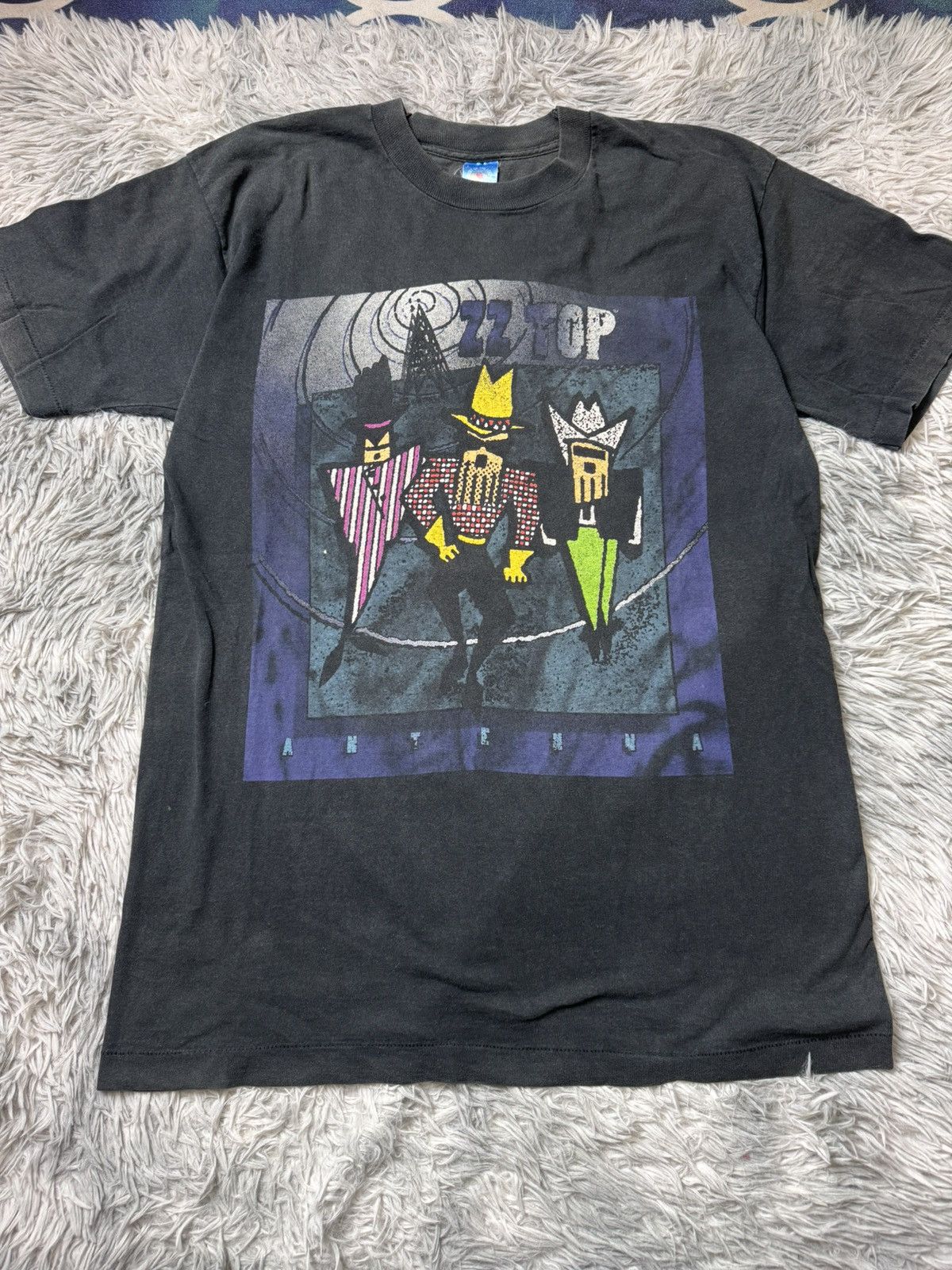 Vintage Vintage Zz Top Anthenna 1994 Size US L / EU 52-54 / 3 - 1 Thumbnail