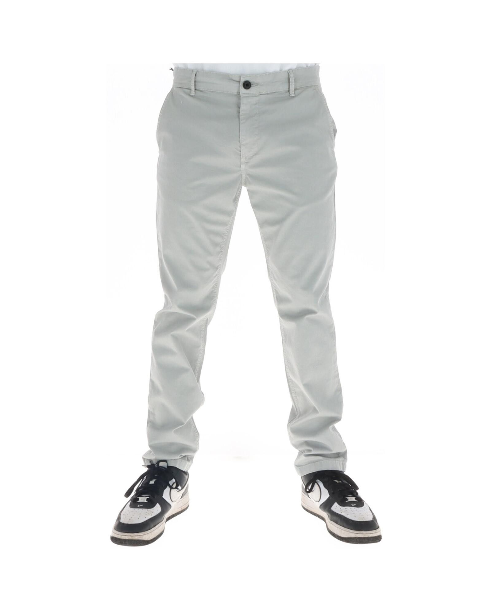 image of Lyle Scott Cotton-Blend Trousers With Front And Back Pockets in Beige, Men's (Size 30)