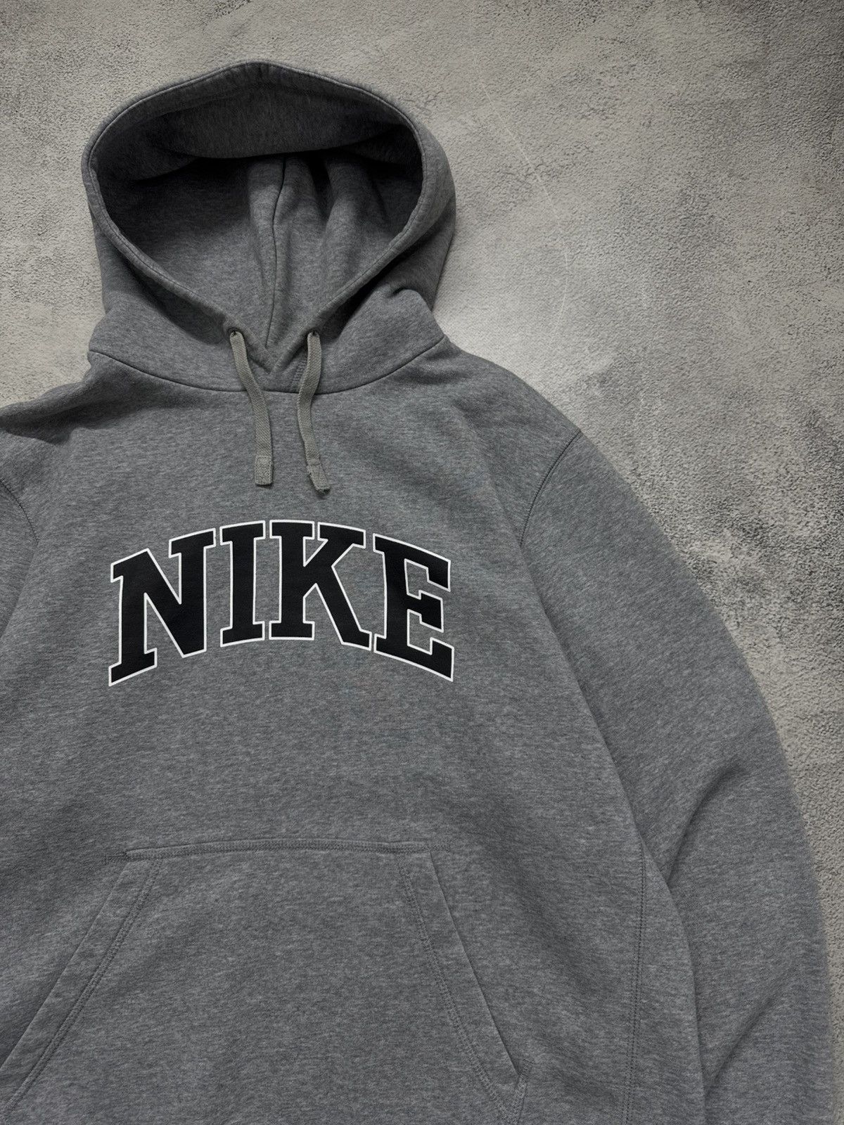 Nike Vintage Y2K Nike Big Swoosh Hoodie 00’s Size US XL / EU 56 / 4 - 5 Thumbnail