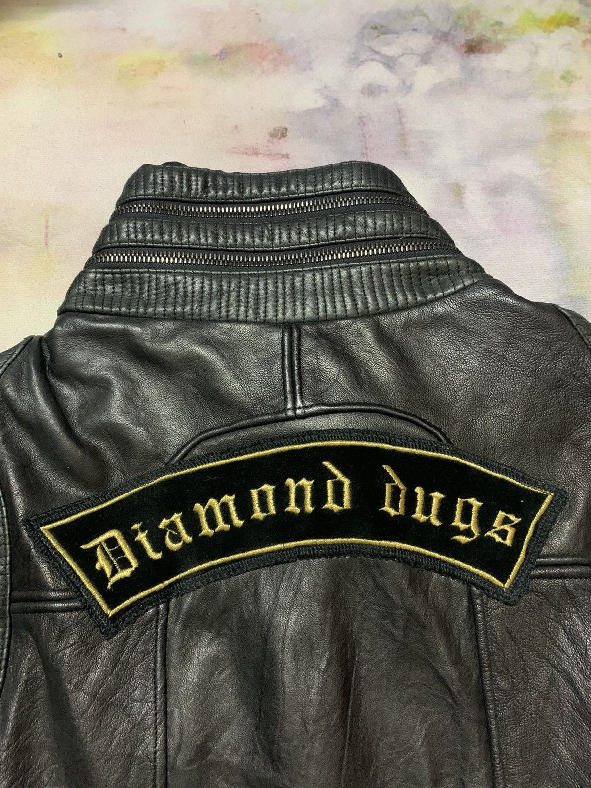 Tornado Mart Diamond Dogs x Cosa Nostra Cyberpunk Cropped Leather Biker Size US S / EU 44-46 / 1 - 18 Thumbnail