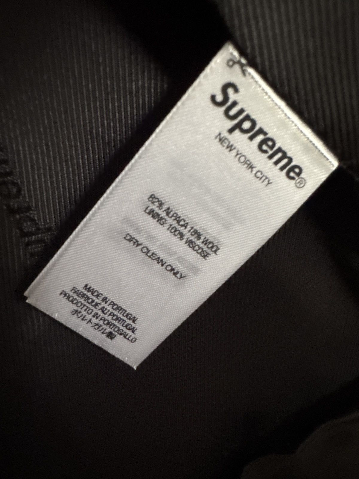 Loro Piana × Supreme Supreme Alpaca Overcoat Purple Size US L / EU 52-54 / 3 - 7 Thumbnail