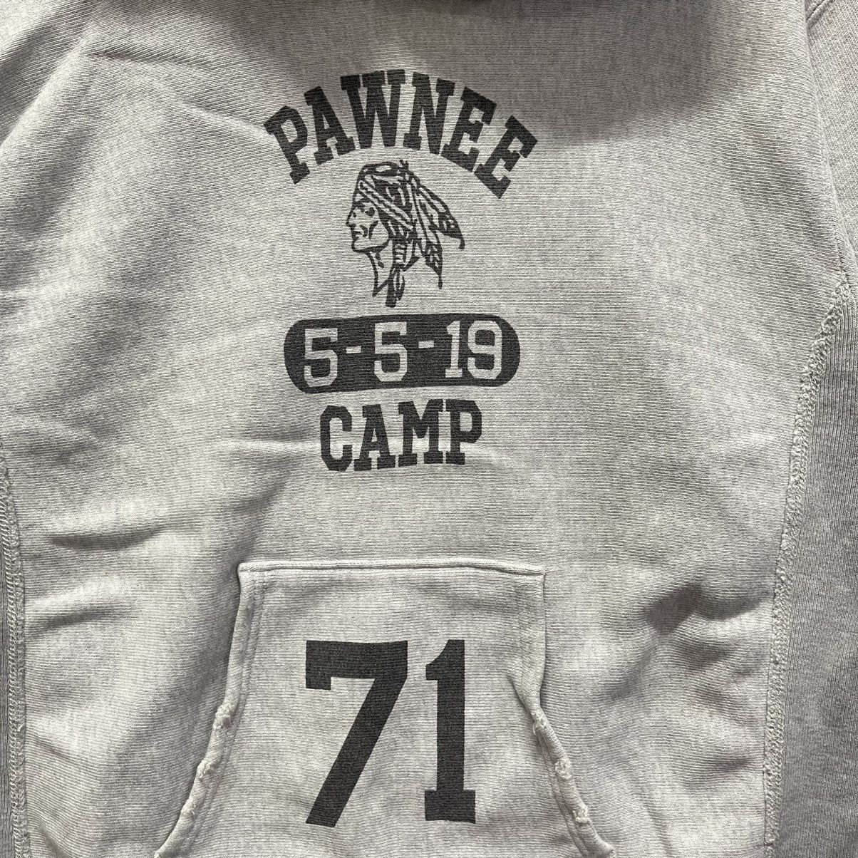 Champion Vintage Champion Reverse Weave Pawnee Camp Hoodie – Grey (M) Size US M / EU 48-50 / 2 - 3 Thumbnail