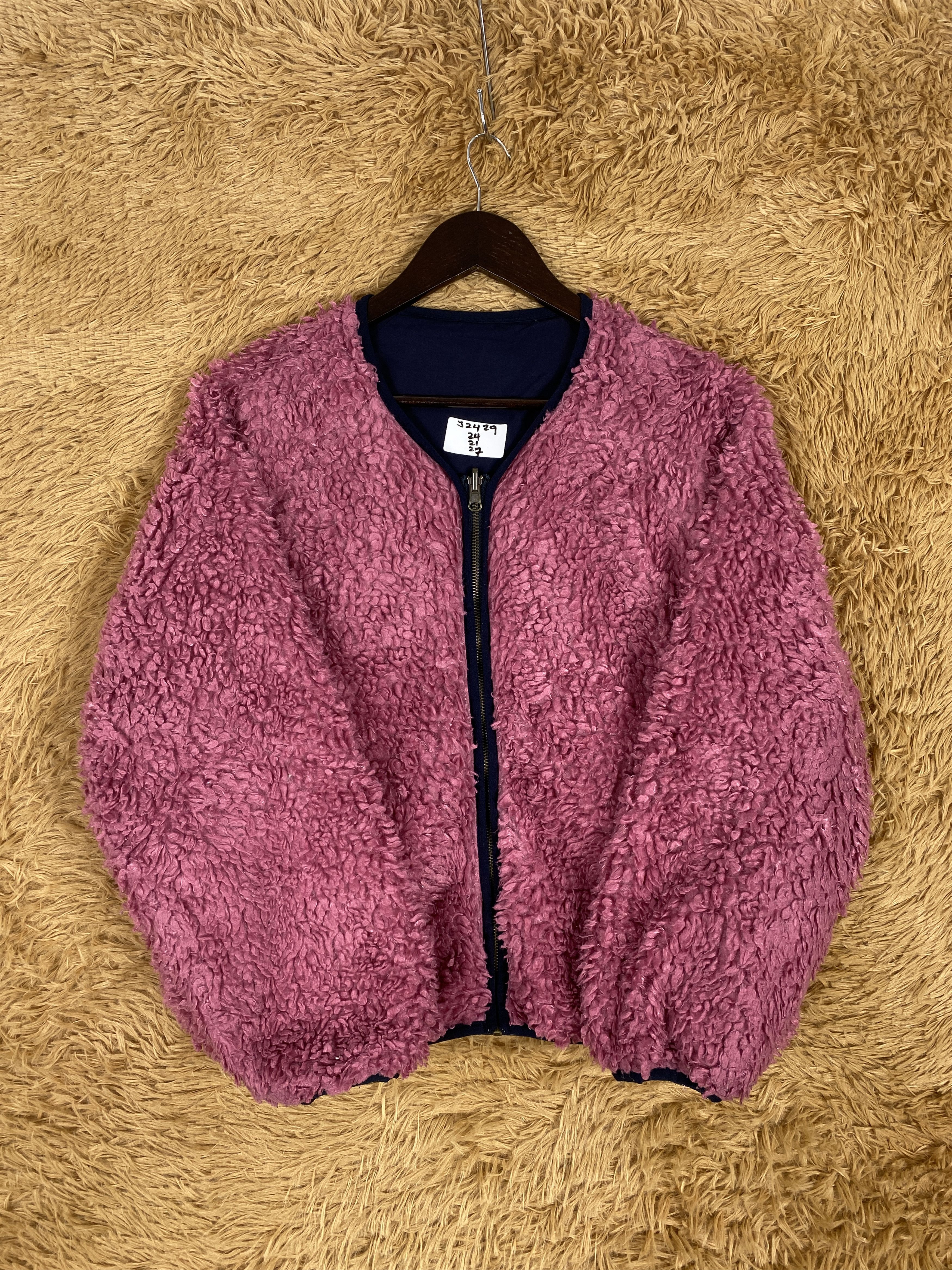 Japanese Brand Vintage Japanese Brand Sherpa Reversible Jacket PJ2429 Size US M / EU 48-50 / 2 - 4 Thumbnail