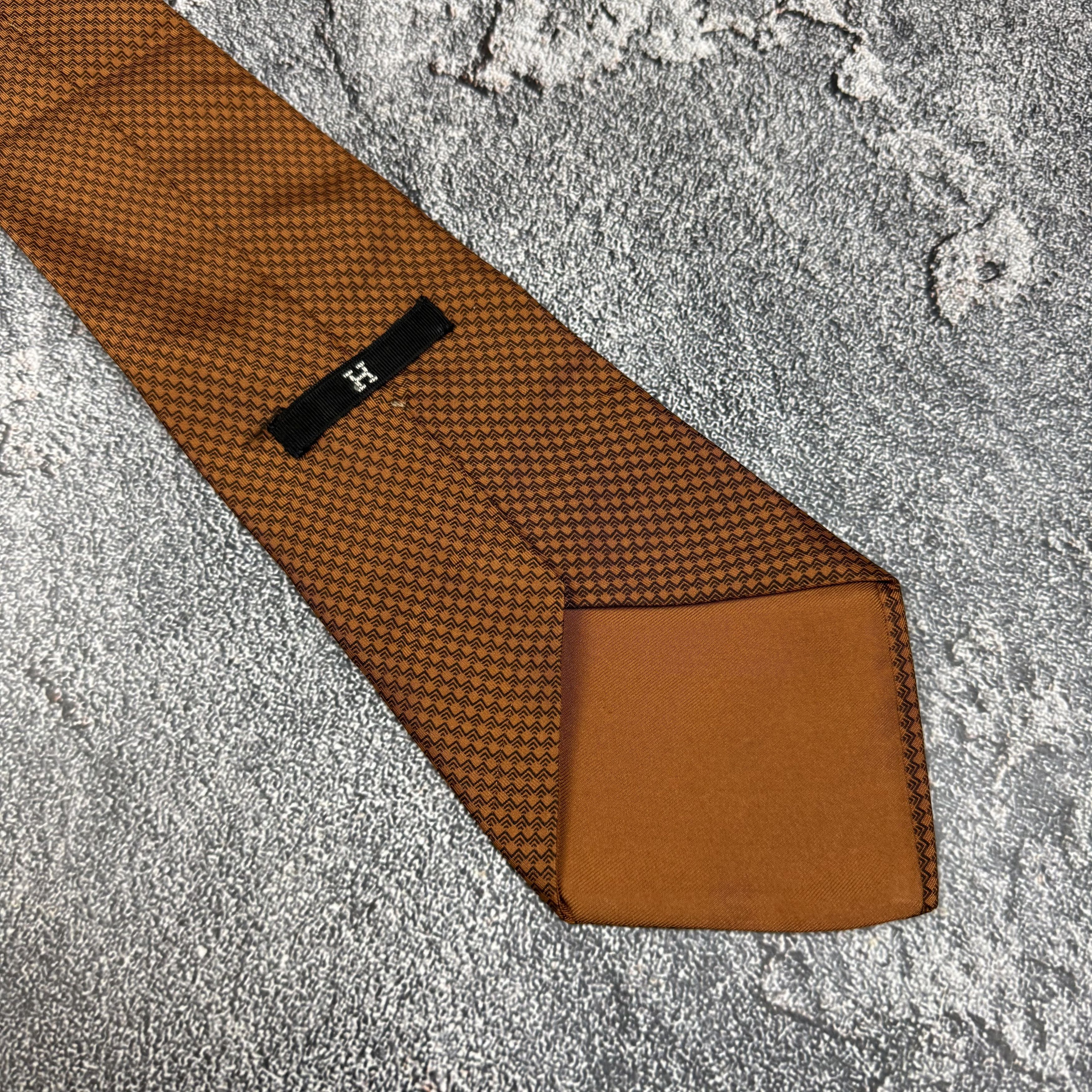 Hermes Hermes Silk Tie Very Vintage 486 HA Size ONE SIZE - 2 Thumbnail