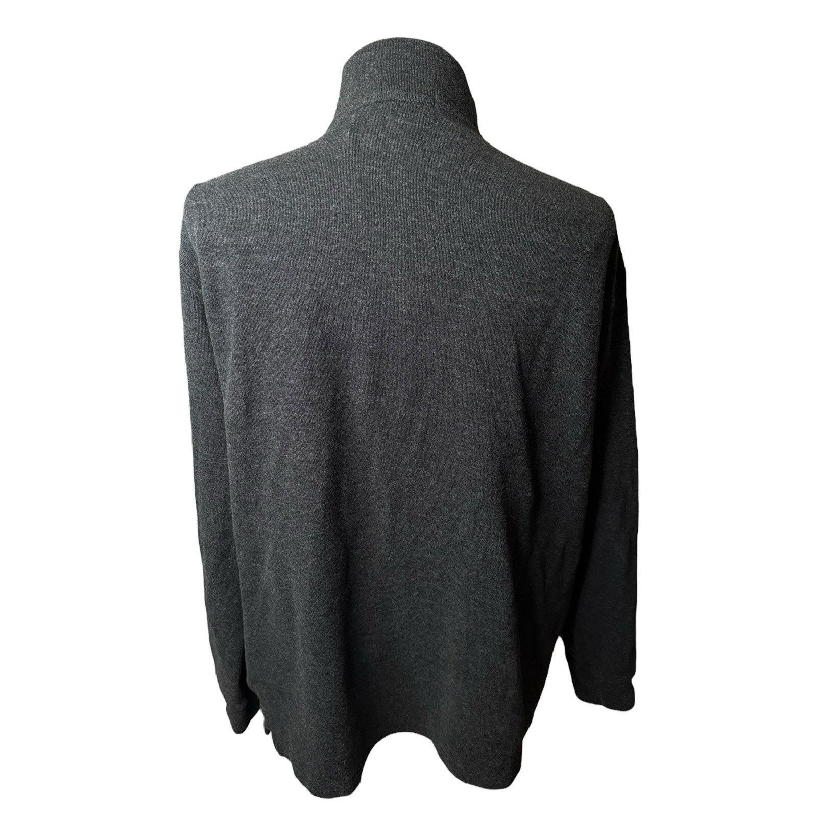 Polo Ralph Lauren Ralph Lauren Quarter Zip Pullover Sweater Men’s 2XL Charcoal Size US XXL / EU 58 / 5 - 5 Thumbnail