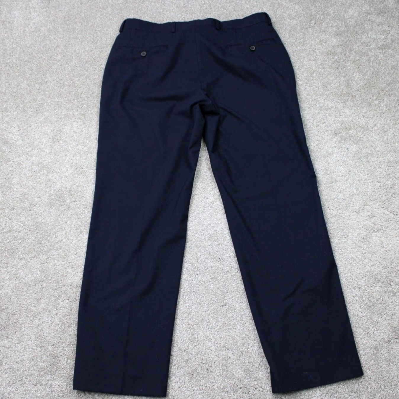 Ralph Lauren LAUREN Ralph Lauren Pants Mens 34x30 Blue Polyester/Viscose Stretch Straight Leg Dress Pants Mens 34 Blue Regular Size US 34 / EU 50 - 7 Thumbnail
