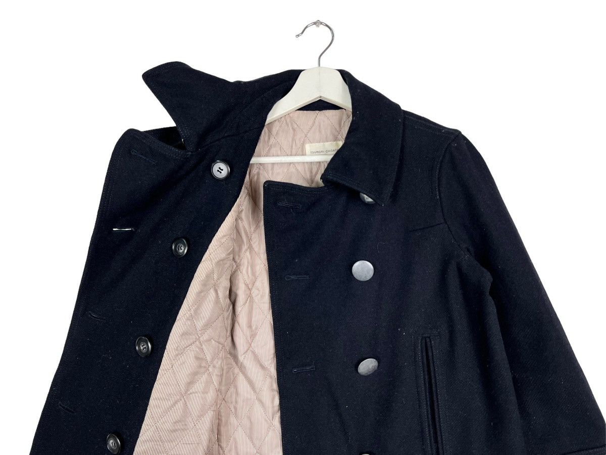 Issey Miyake 🔥 DARK BLUE TSUMORI CHISATO X ISSEY MIYAKE WOOL COAT Size US S / EU 44-46 / 1 - 10 Thumbnail